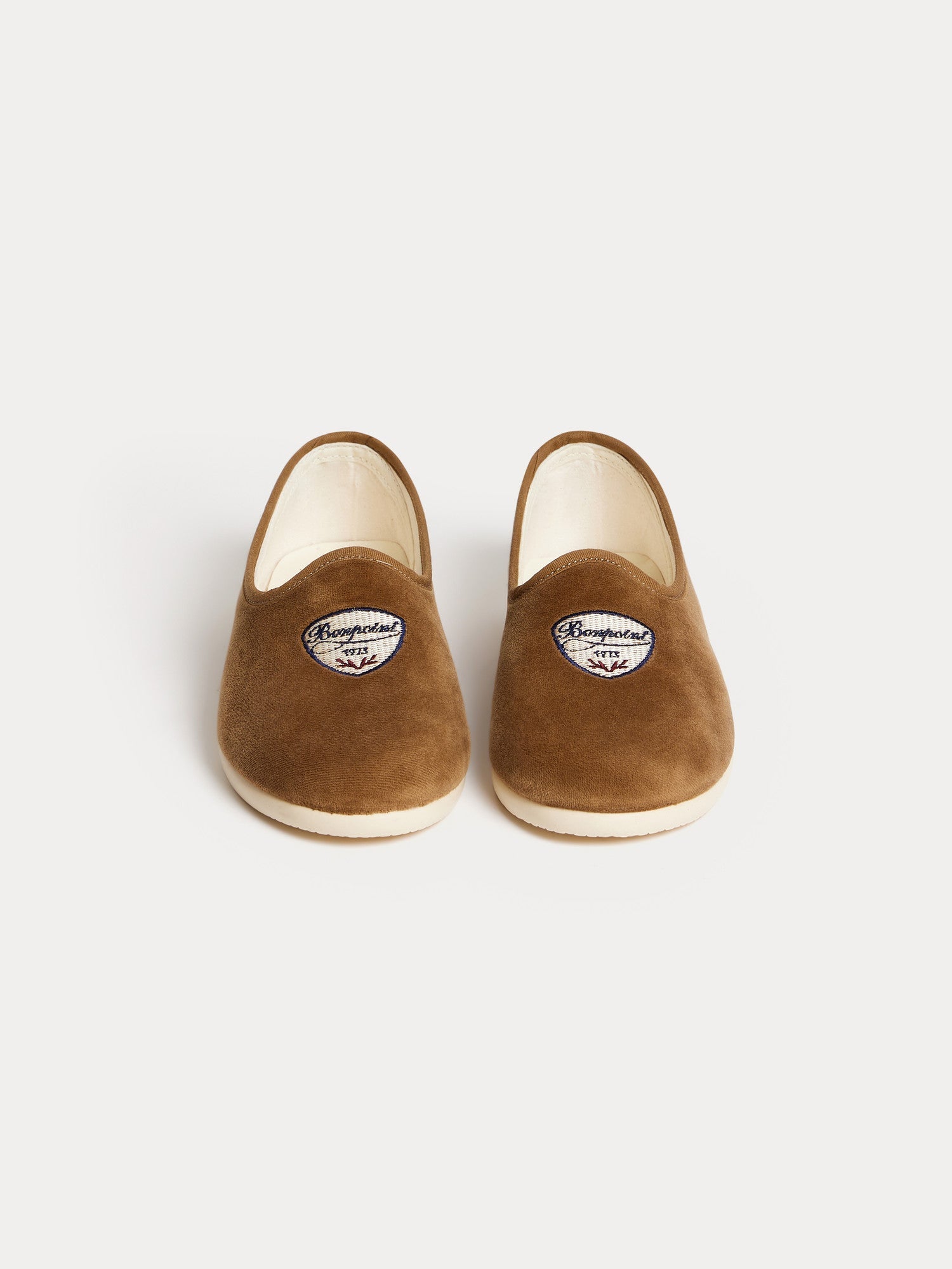 Boys Caramel Flat Shoes