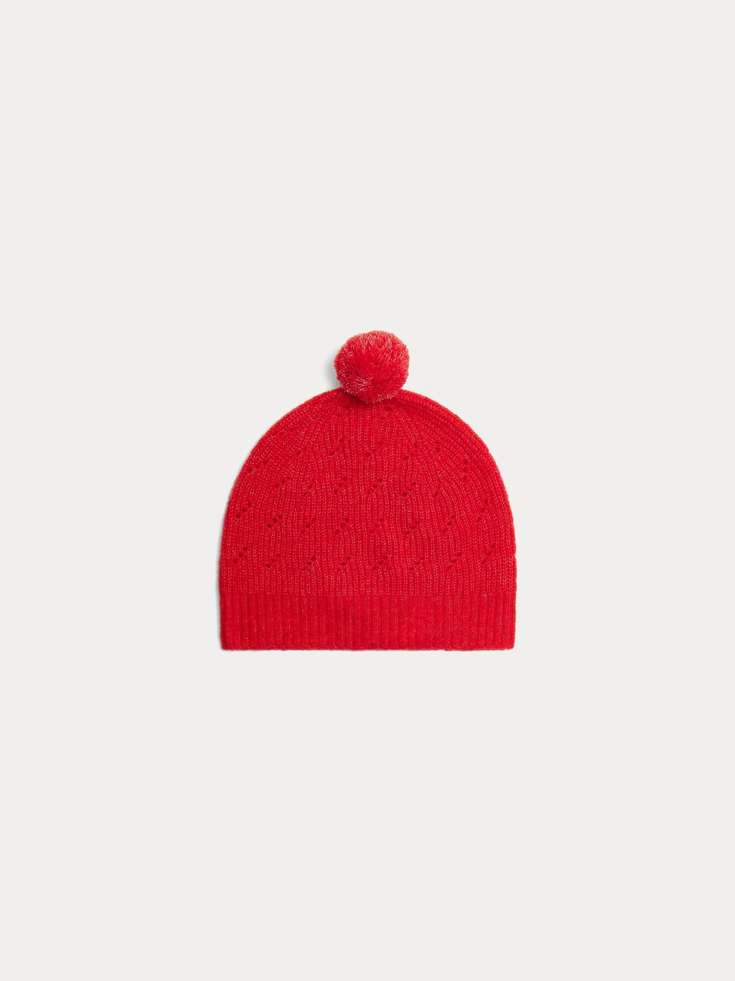 Girls Red Wool Hat