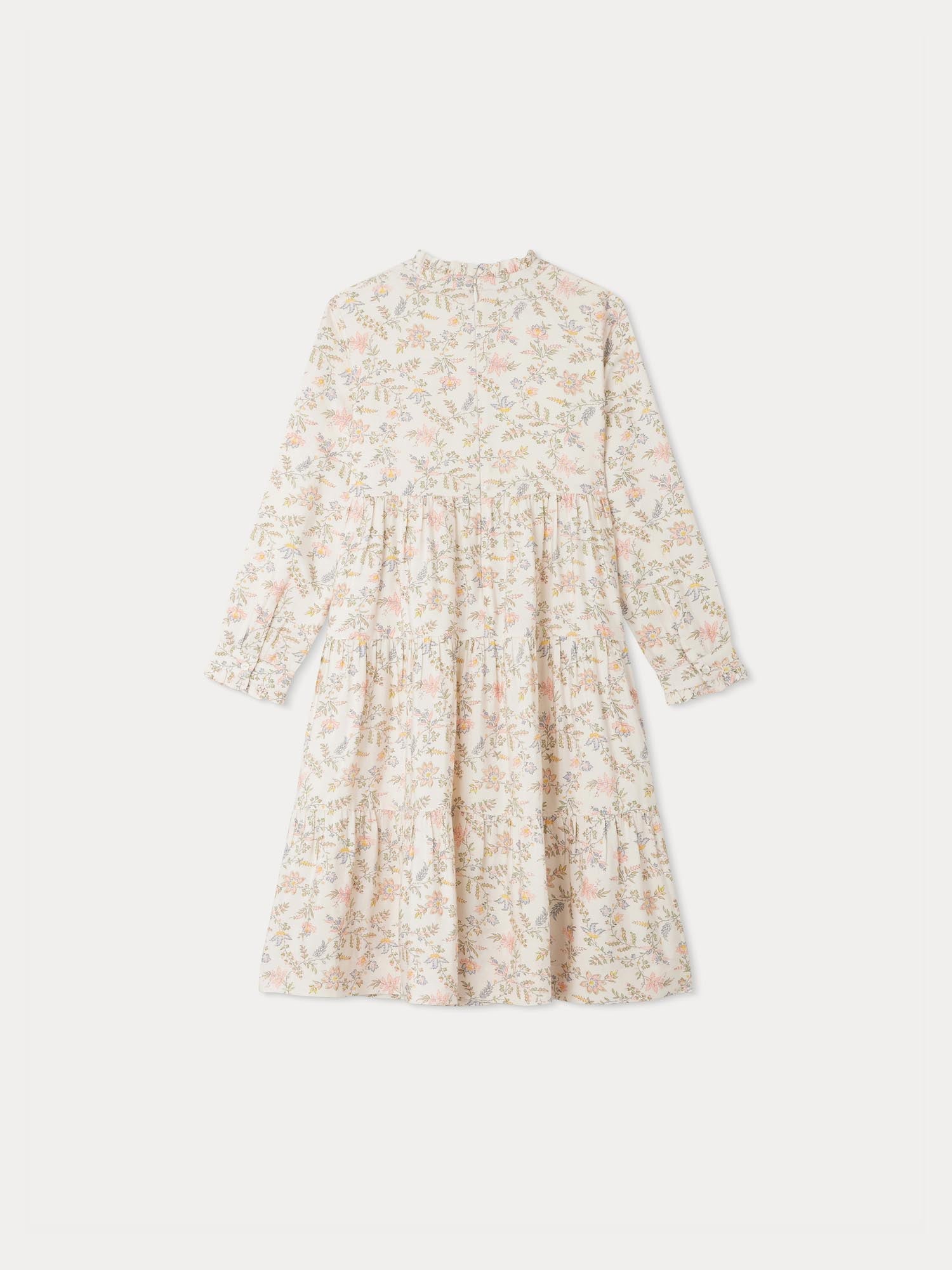 Girls Multicolor Floral Dress