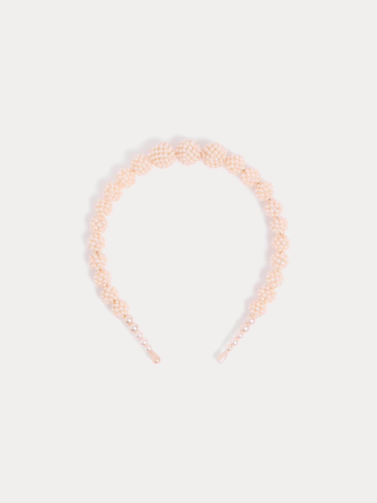 Girls Rose Pearl Headband