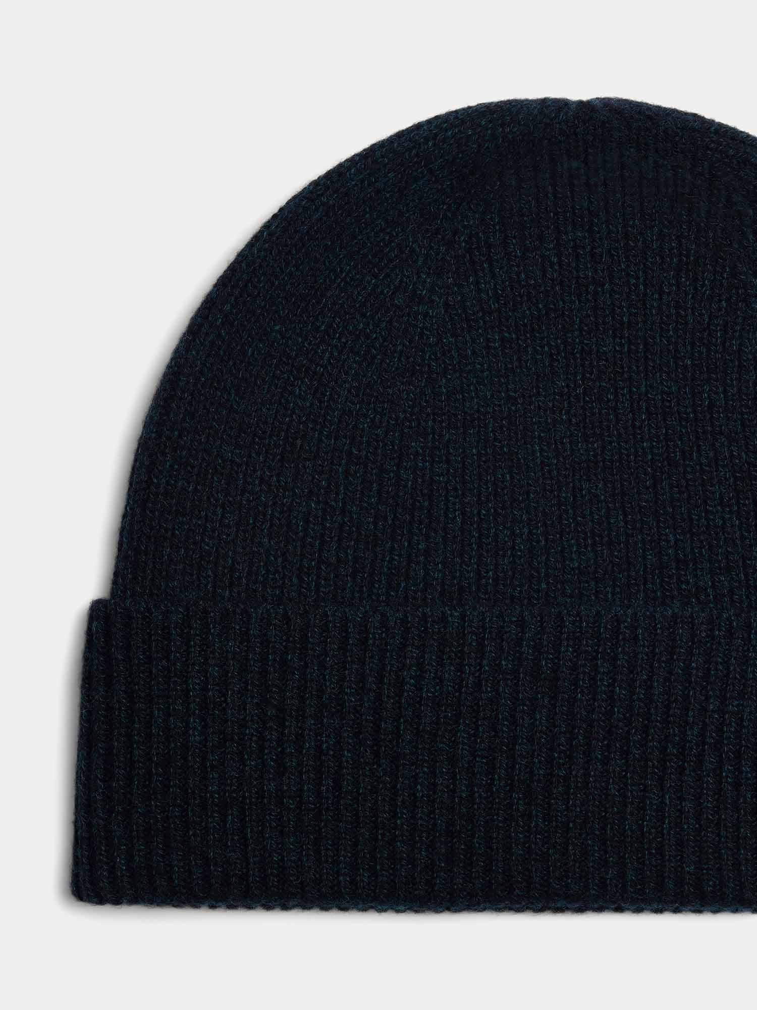 Boys Dark Blue Wool Hat