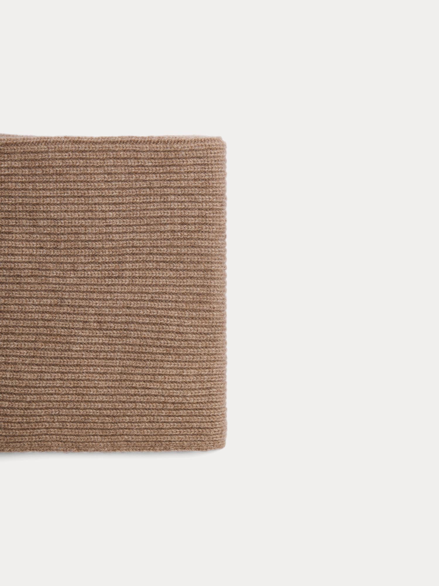 Boys Camel Cashmere Scarf