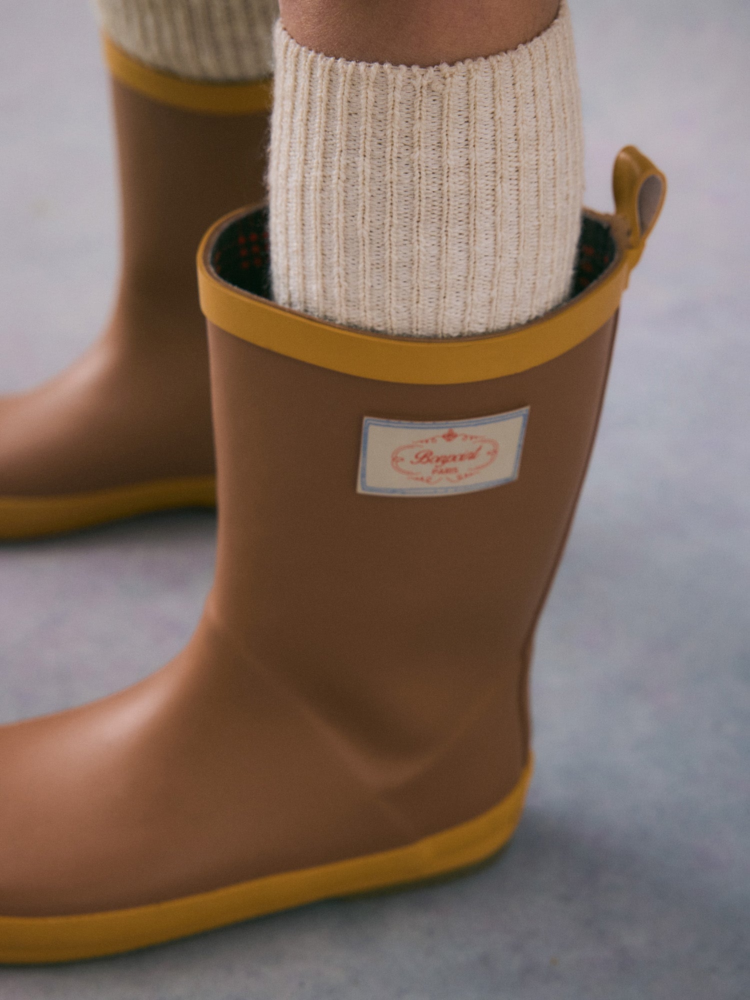 Girls Caramel Rain Boots