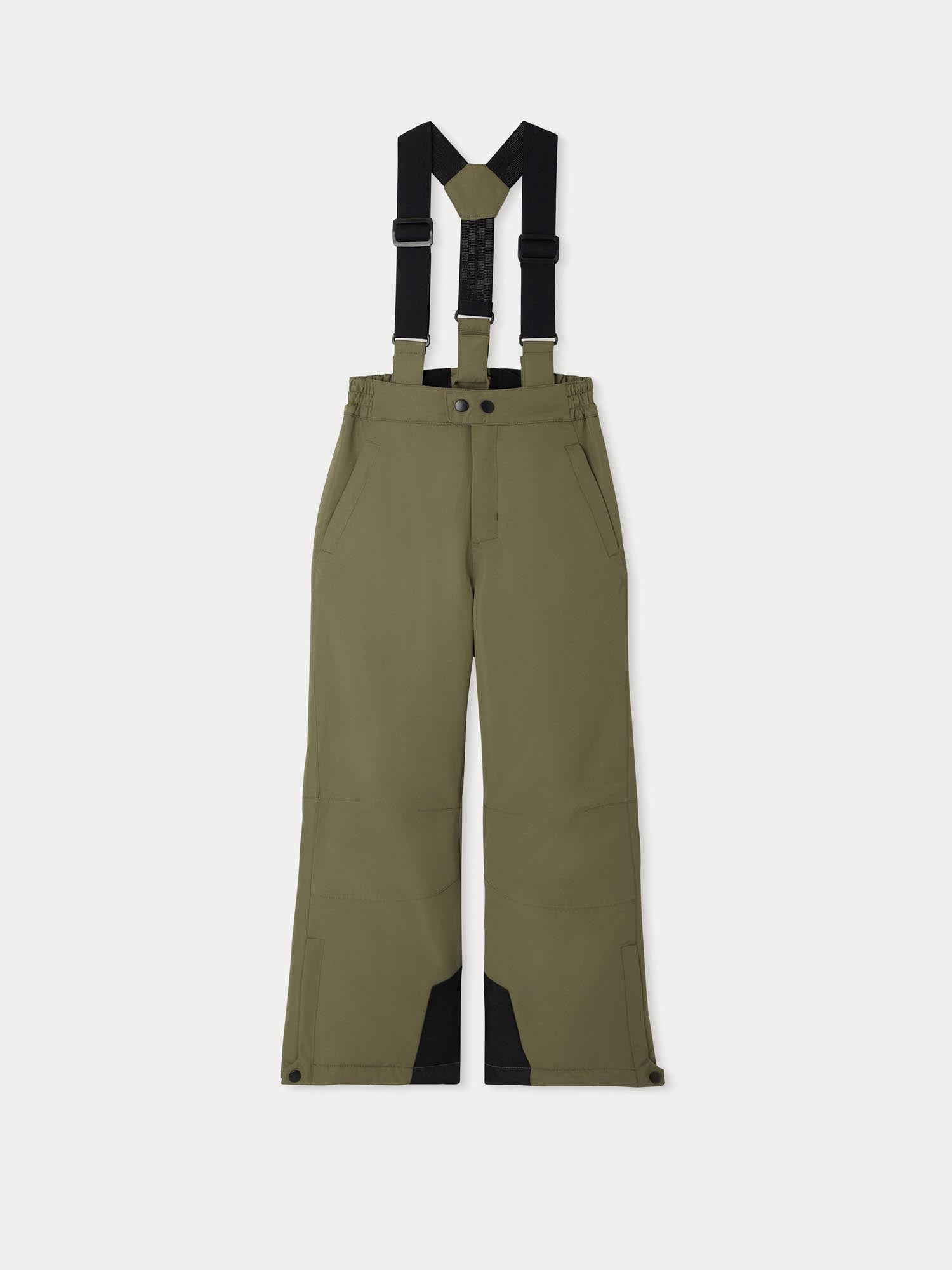 Boys & Girls Green Ski Trousers