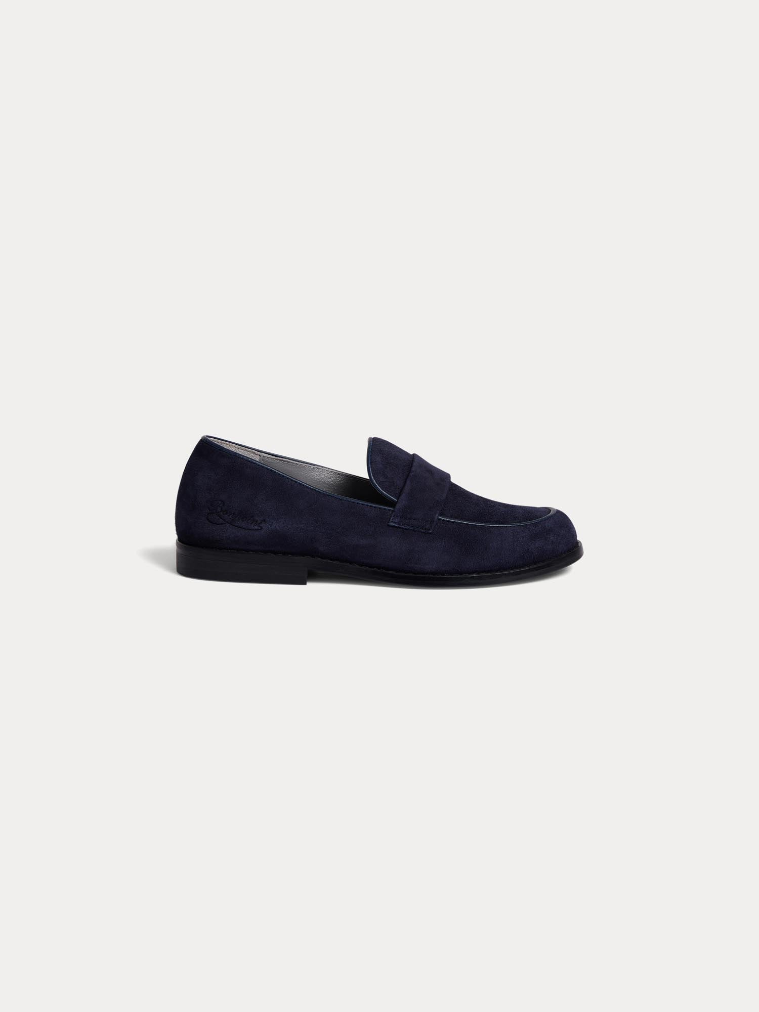 Boys & Girls Dark Blue Flat Shoes