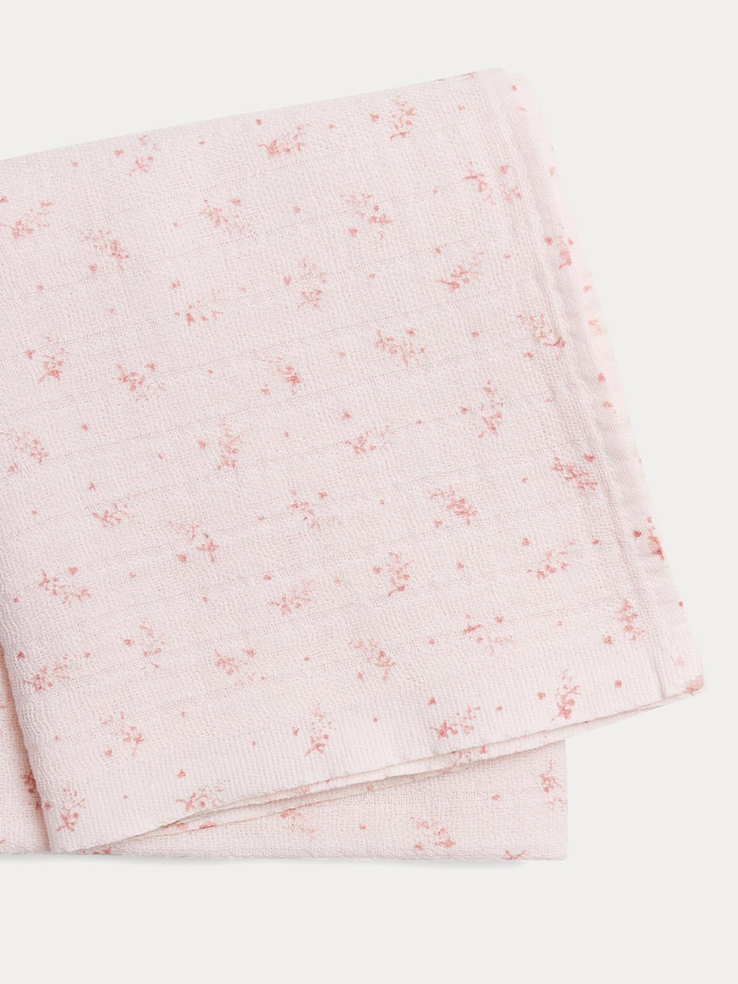 Baby Girls Rose Cotton Blanket(24x14x10cm)