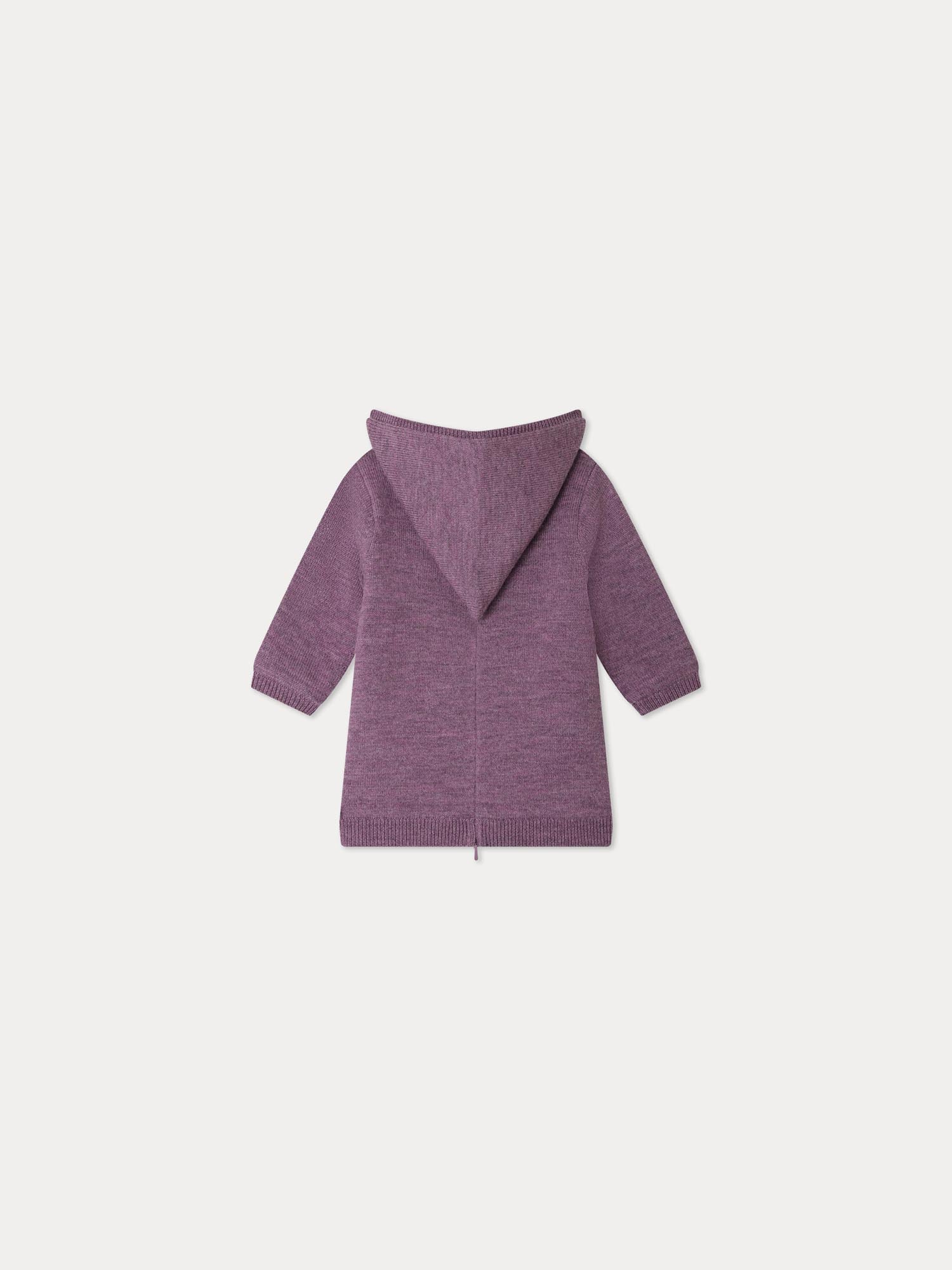 Baby Boys & Girls Purple Wool Sweater