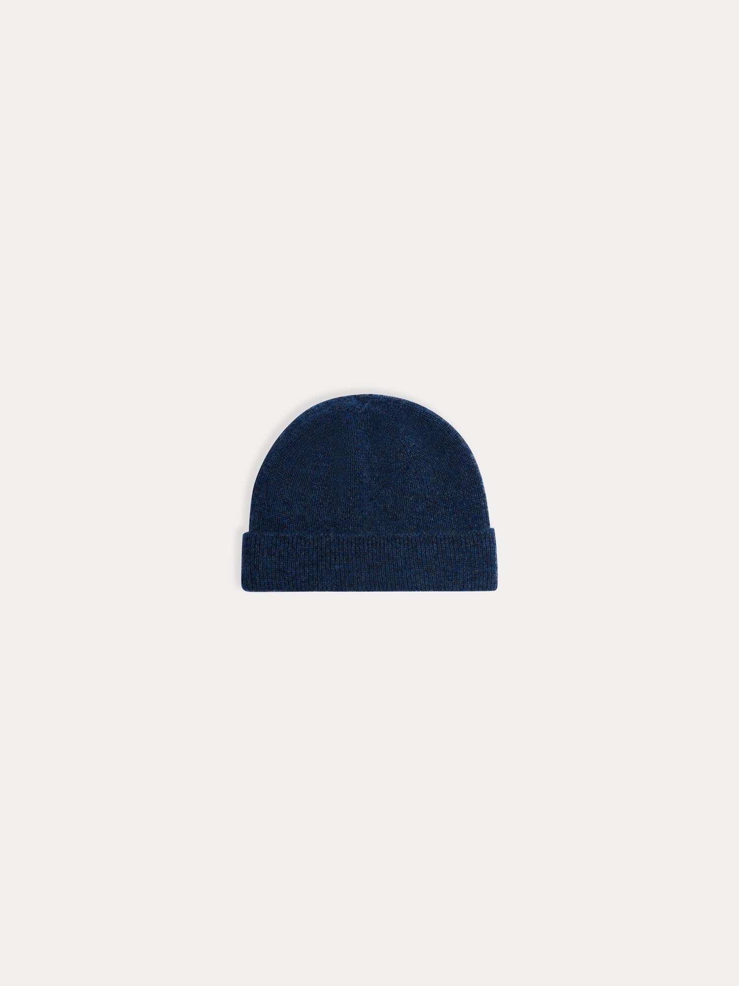 Baby Boys Dark Blue Cashmere Hat