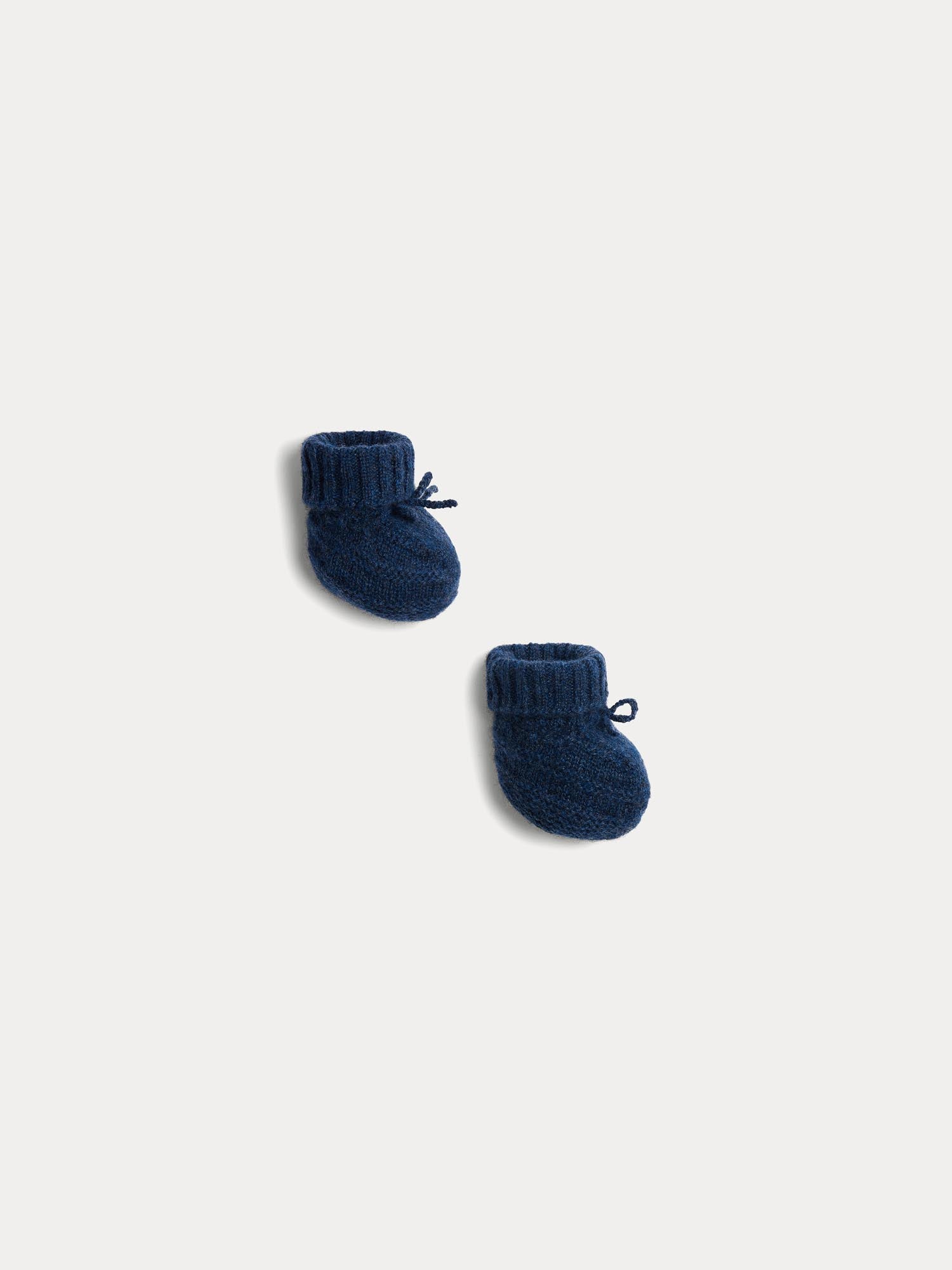 Baby Boys & Girls Blue Cashmere Shoes