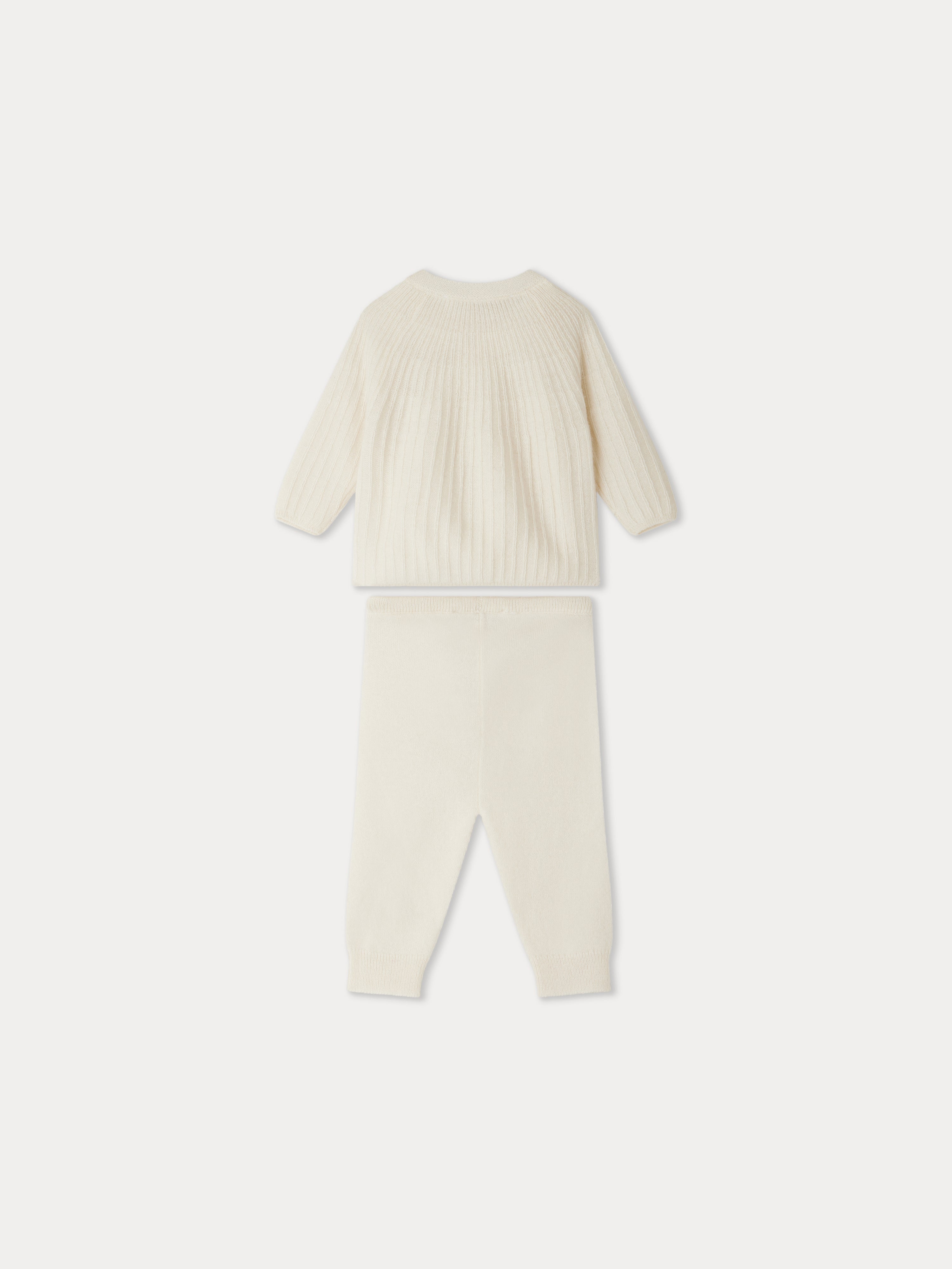 Baby Boys & Girls White Cashmere Set