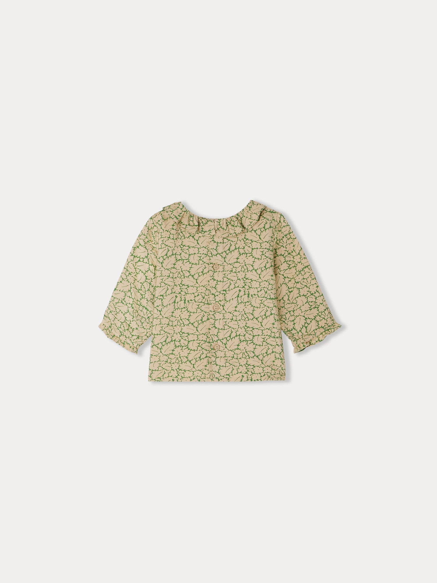 Baby Girls Beige Floral Top