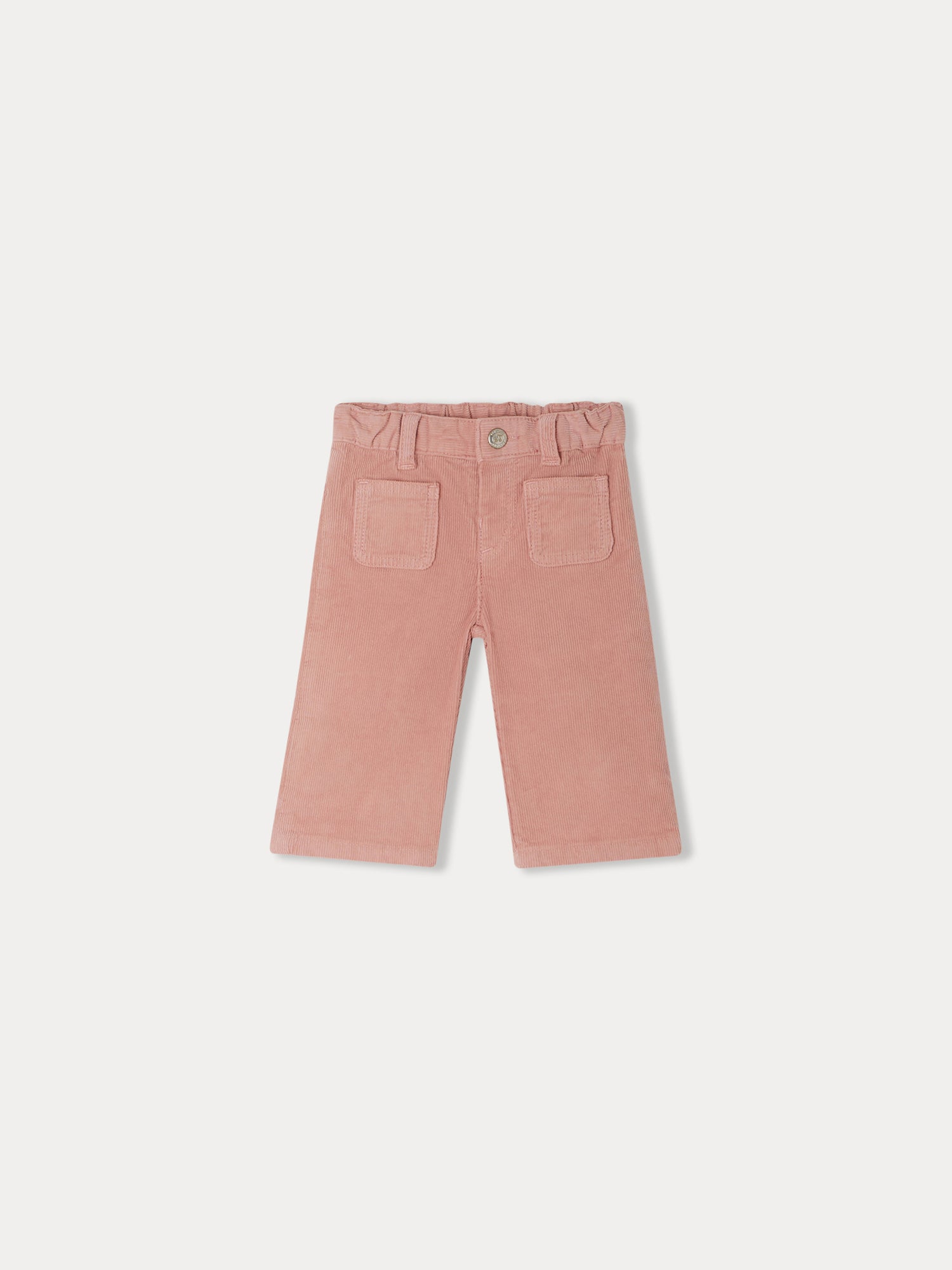 Baby Girls Pink Corduroy Trousers