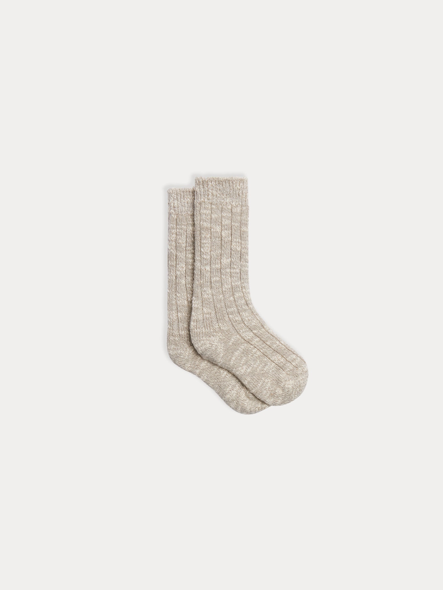 Baby Boys & Girls Beige Cotton Socks