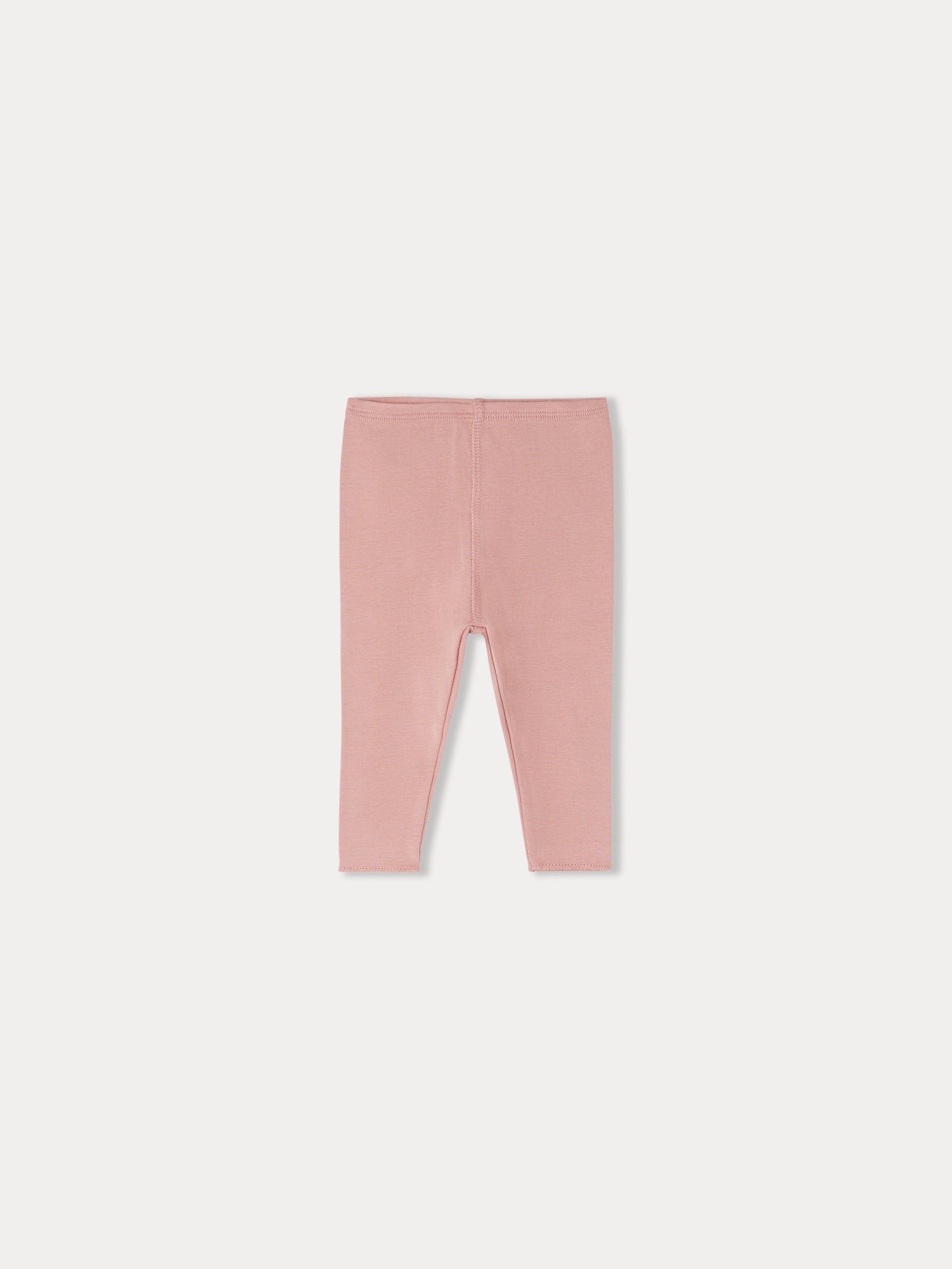 Baby Girls Pink Cotton Leggings