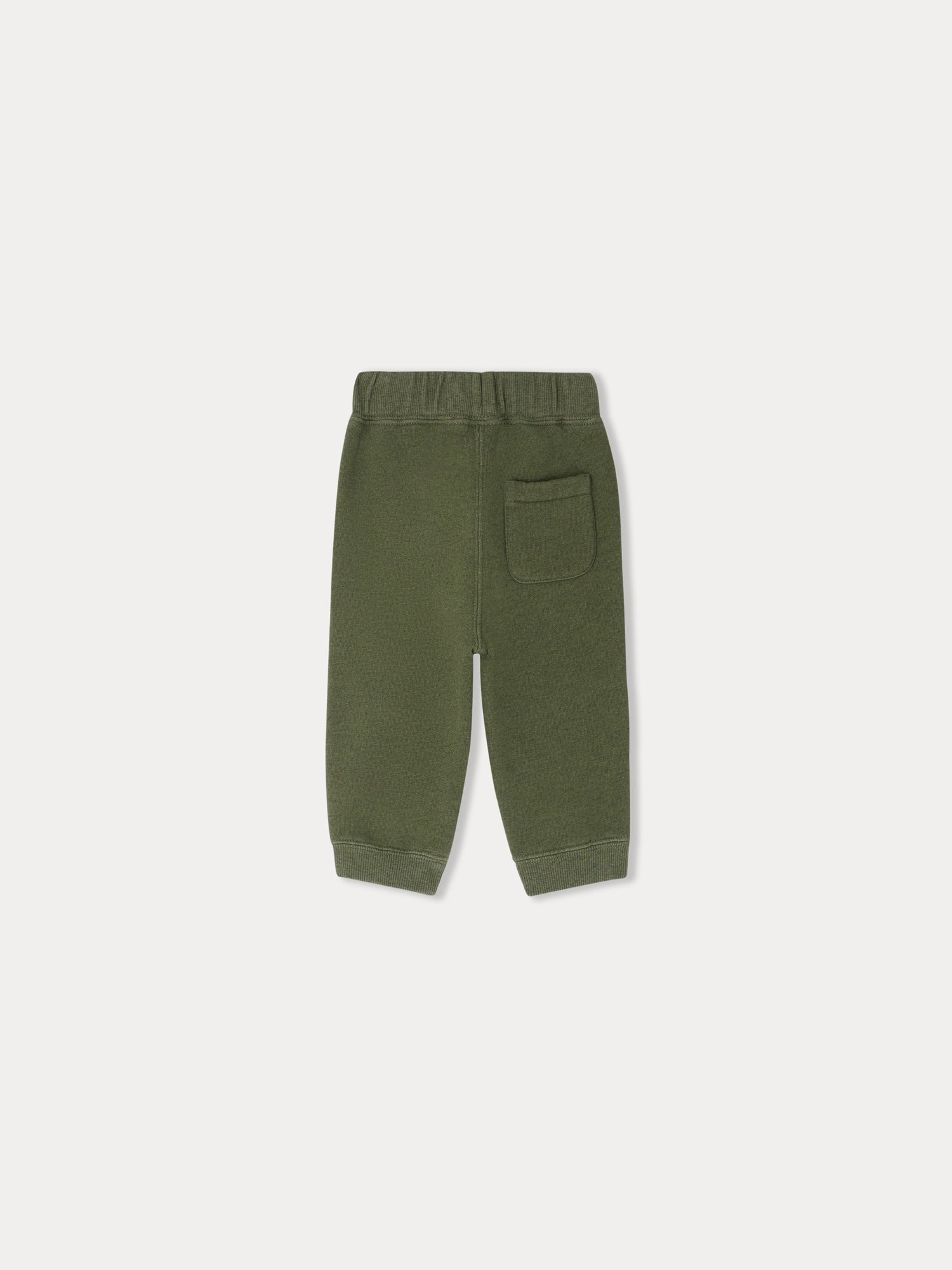 Baby Boys Green Cotton Trousers