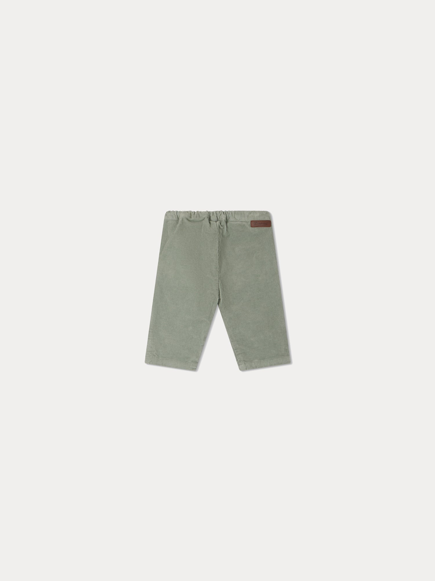 Baby Boys & Girls Green Corduroy Trousers