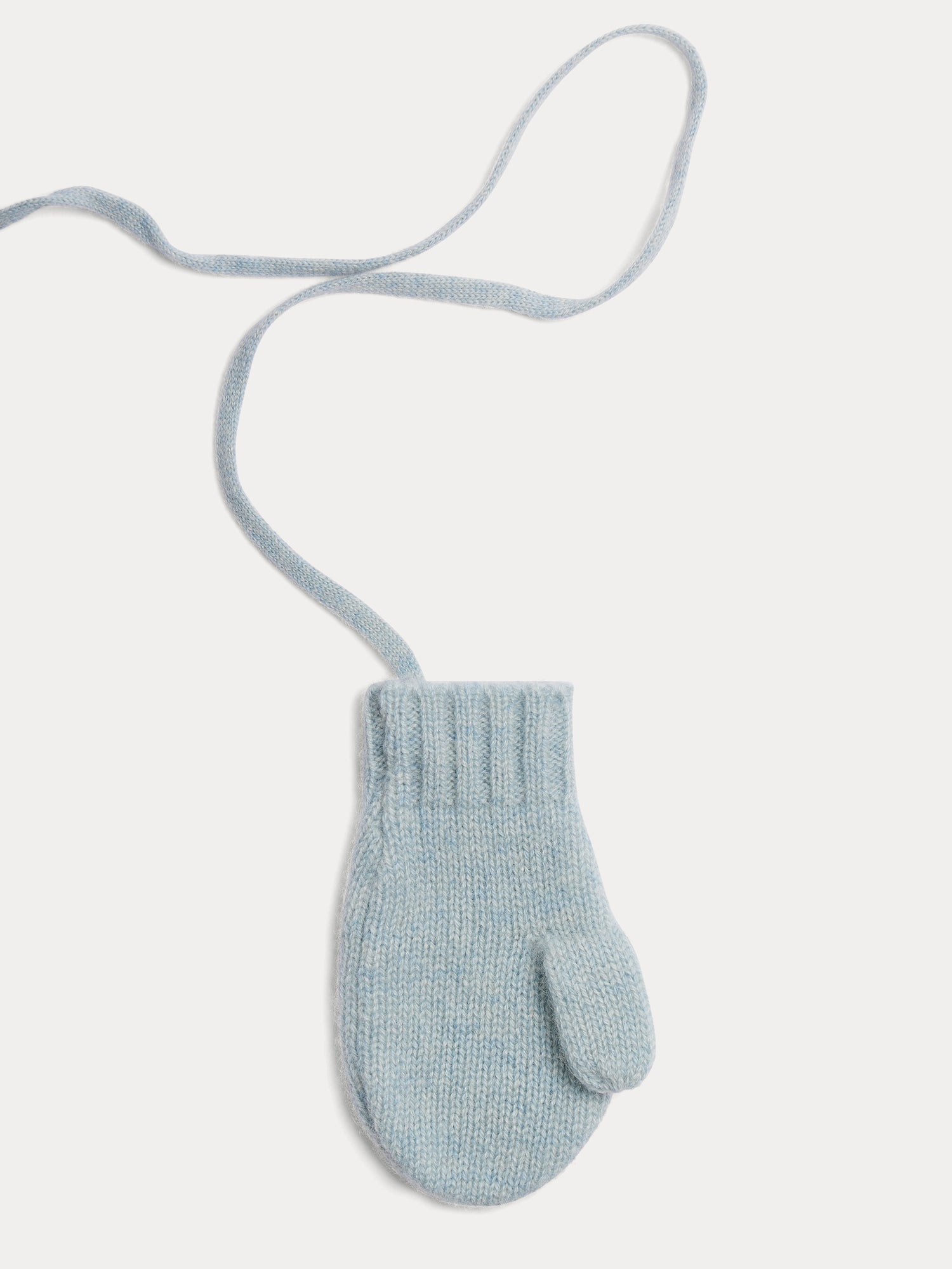 Baby Boys & Girls Light Blue Cashmere Gloves