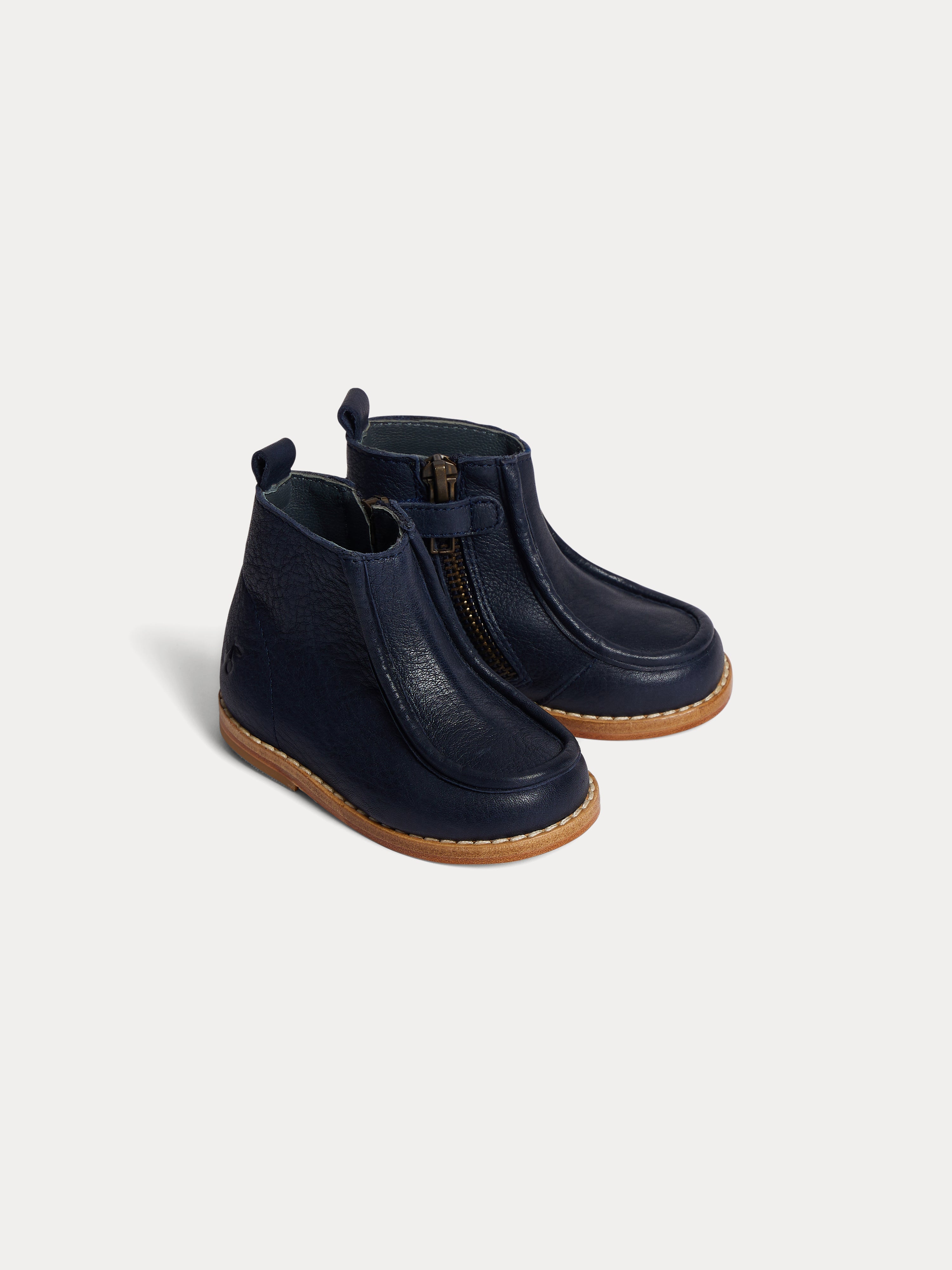 Baby Boys & Girls Dark Blue Boots