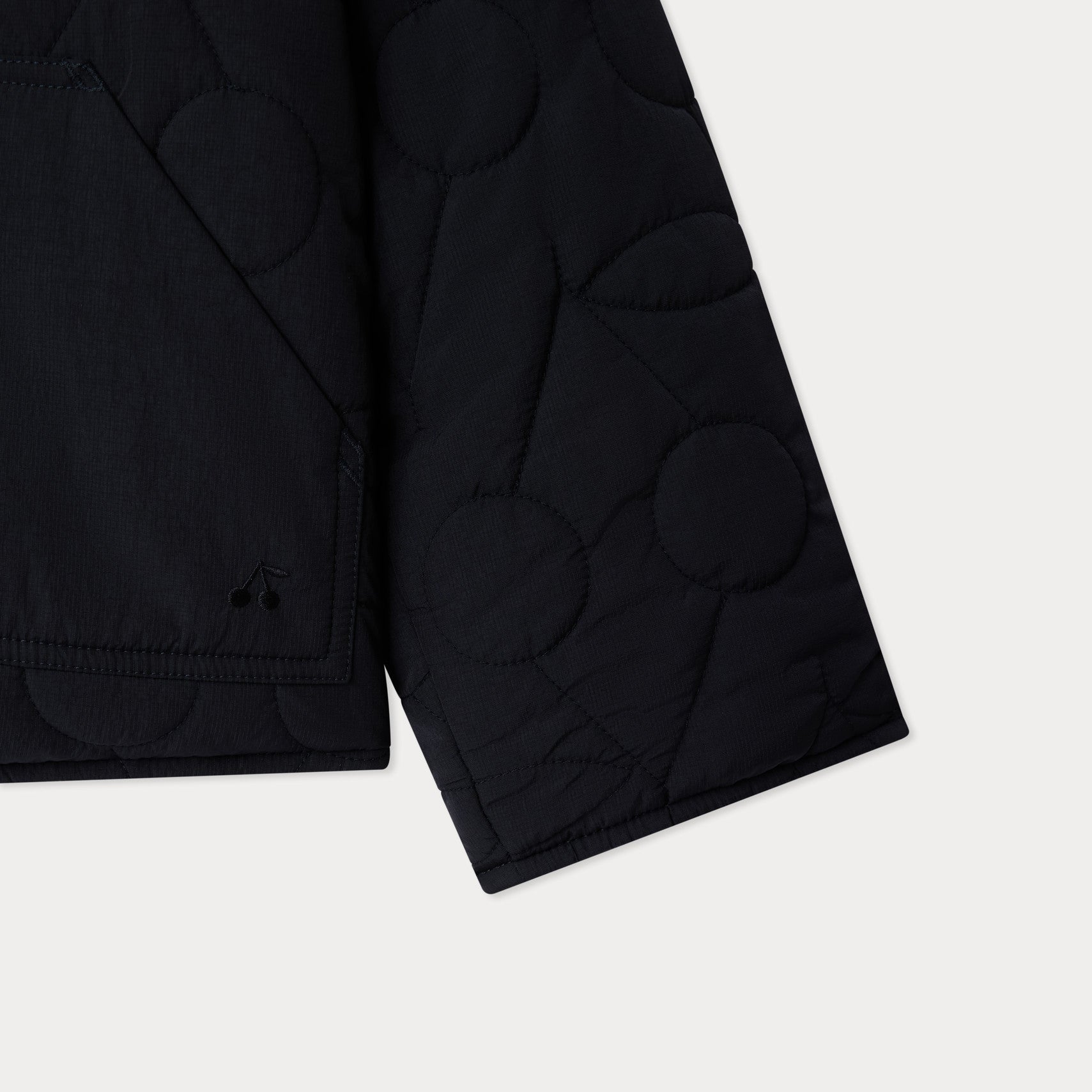 Girls Navy Padded Jacket