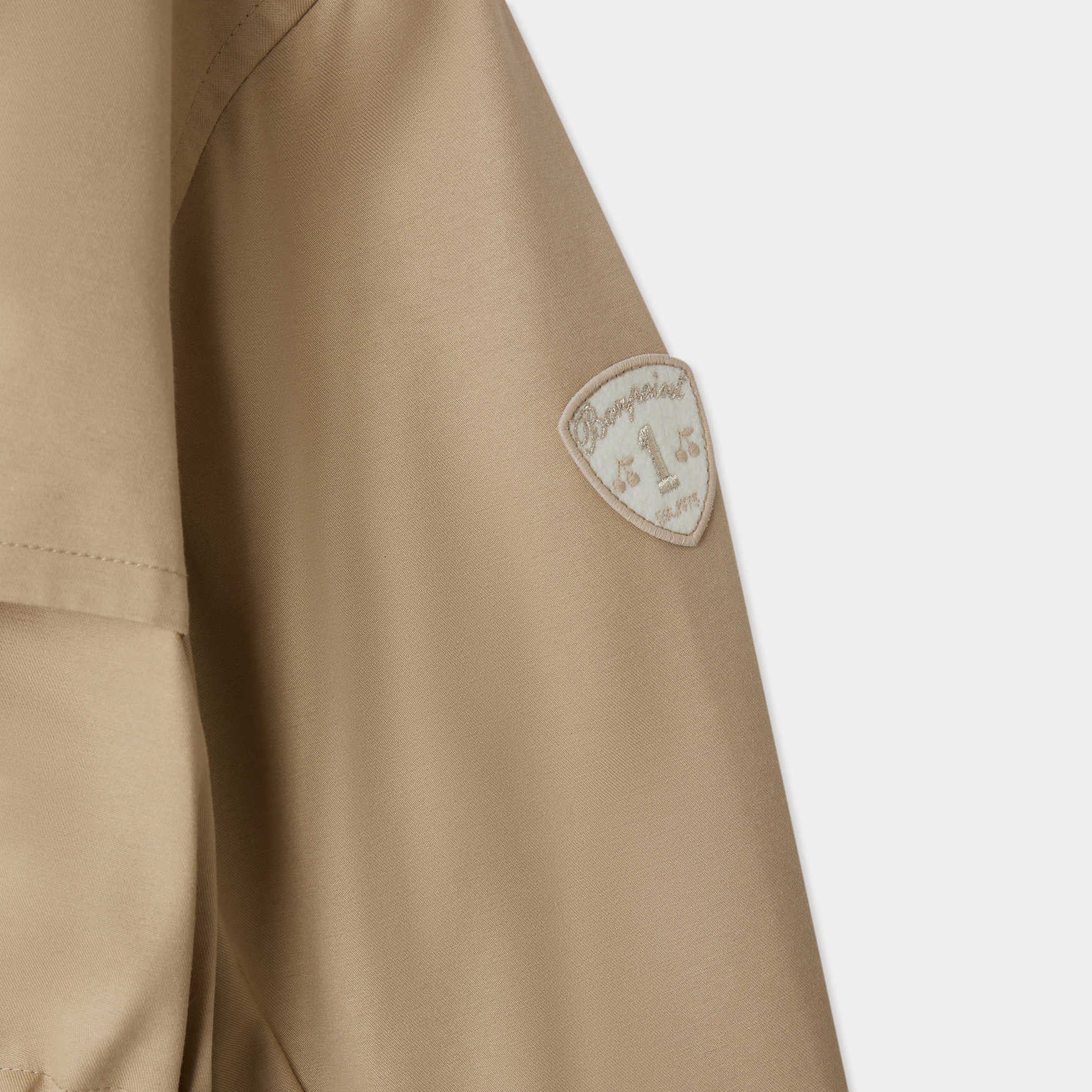 Girls Beige Coat