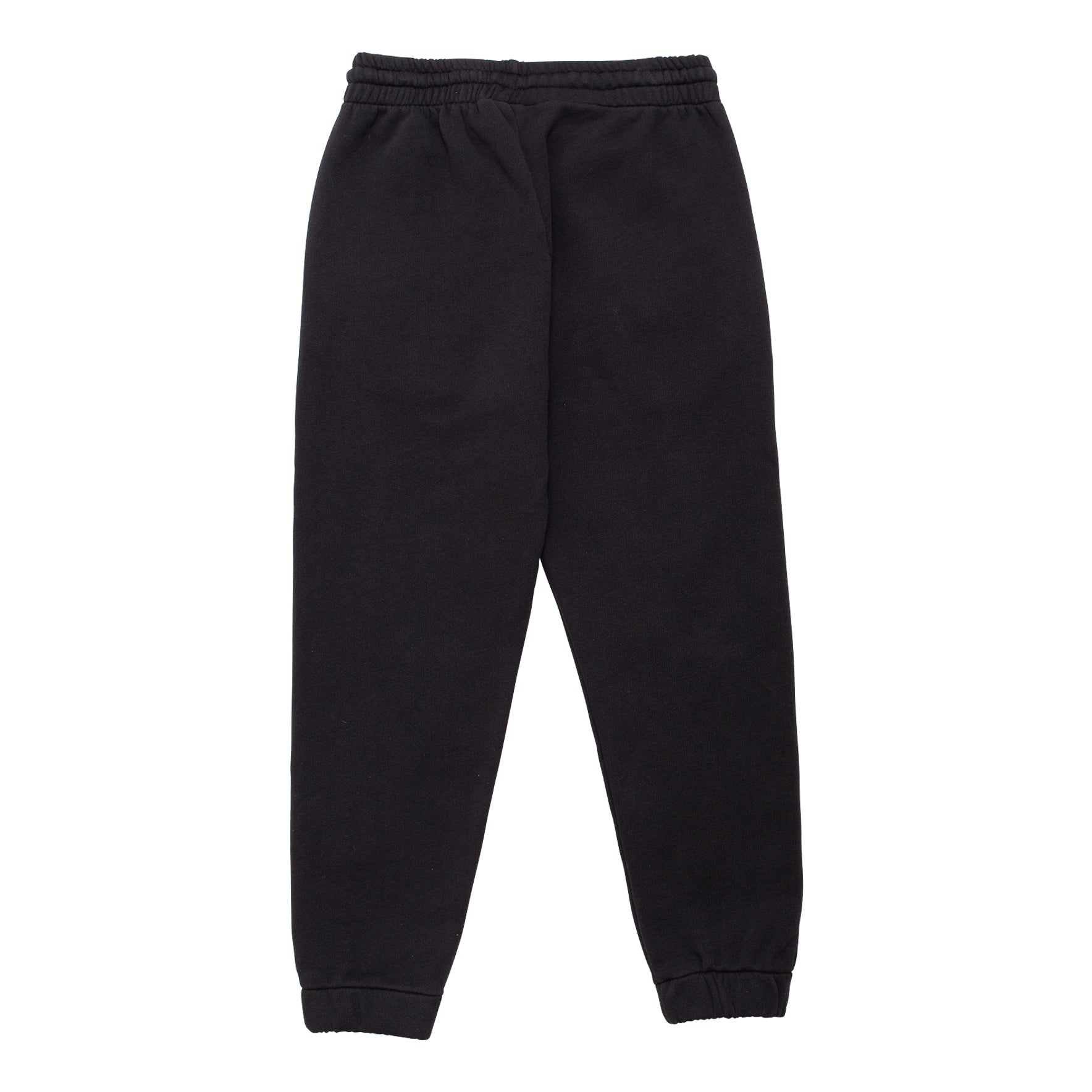 Boys & Girls Black Logo Cotton Trousers