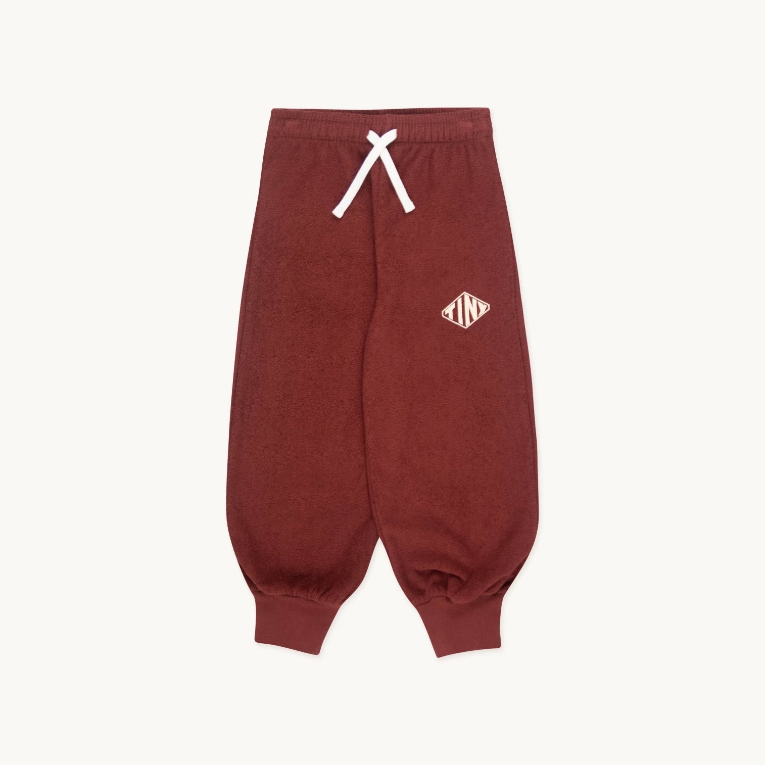 Boys & Girls Wine Red Cotton Trousers