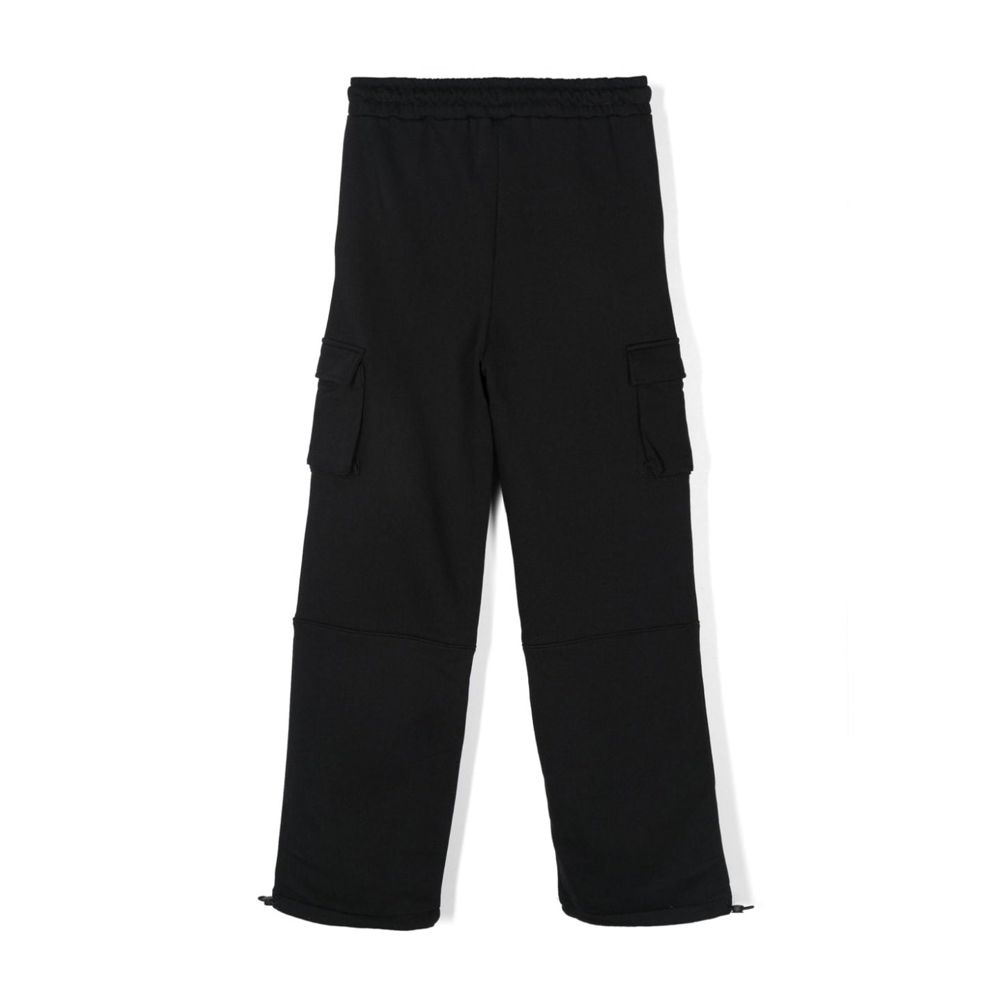 Boys & Girls Black Cotton Trousers