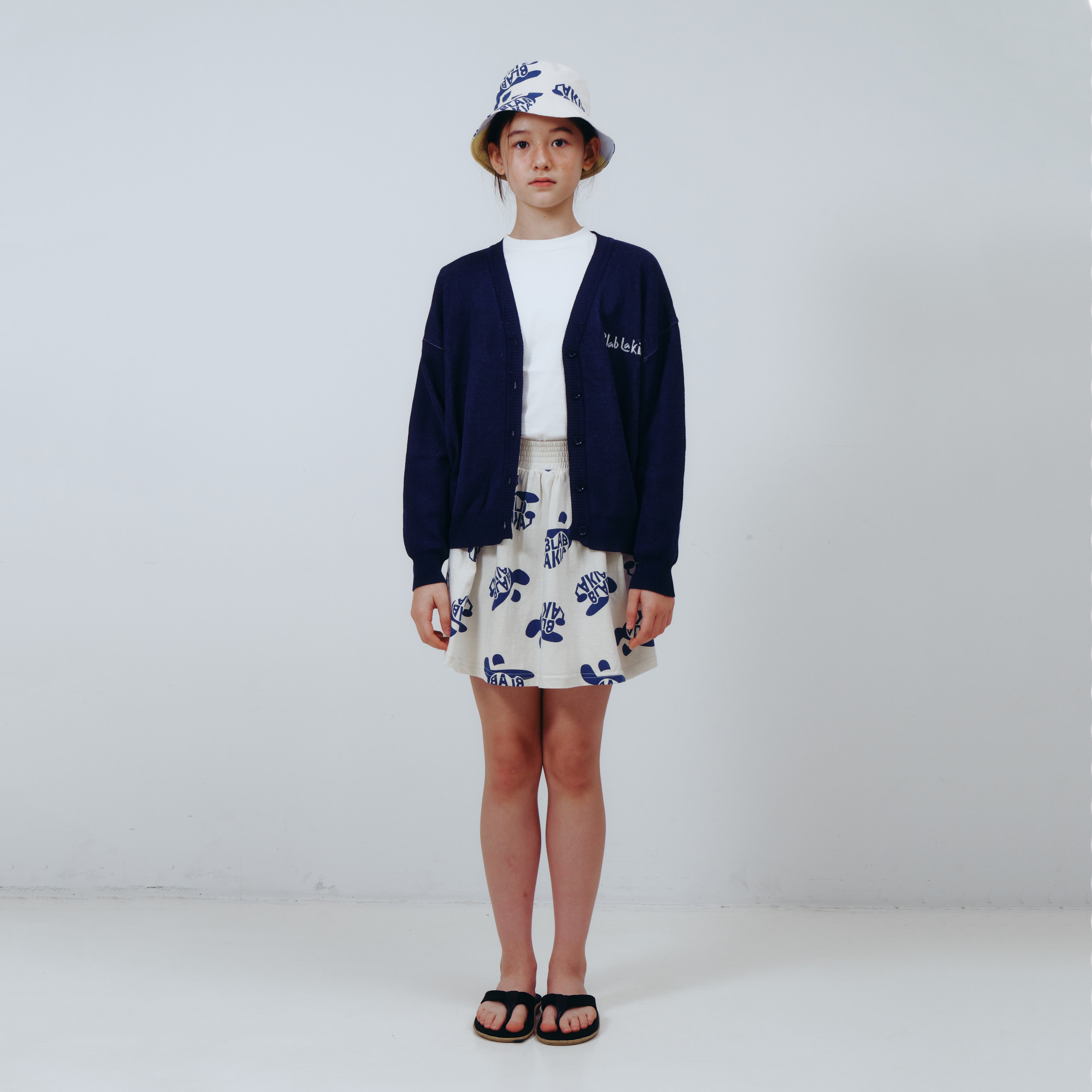 Boys & Girls Navy Cotton Cardigan