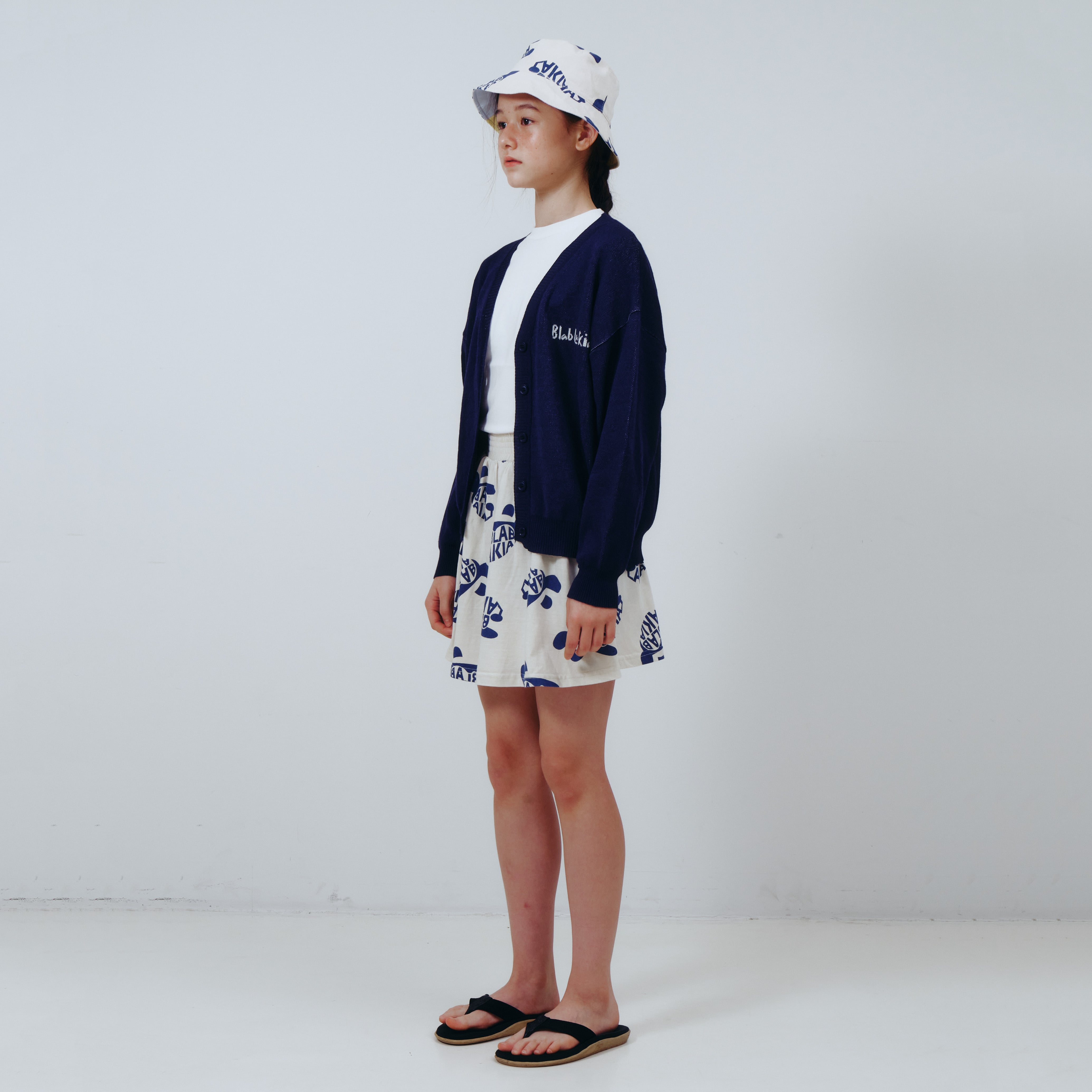 Boys & Girls Navy Cotton Cardigan