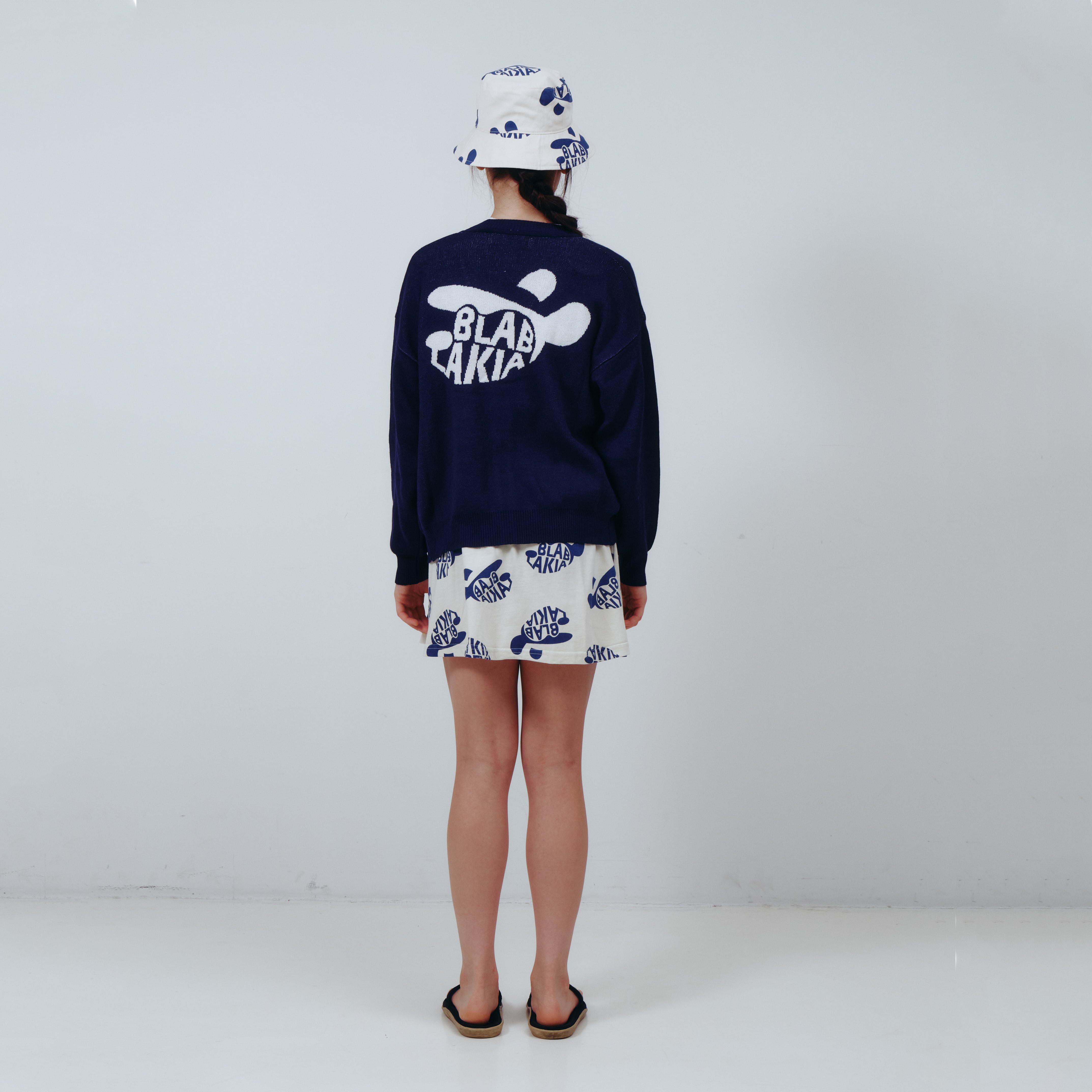 Boys & Girls Navy Cotton Cardigan