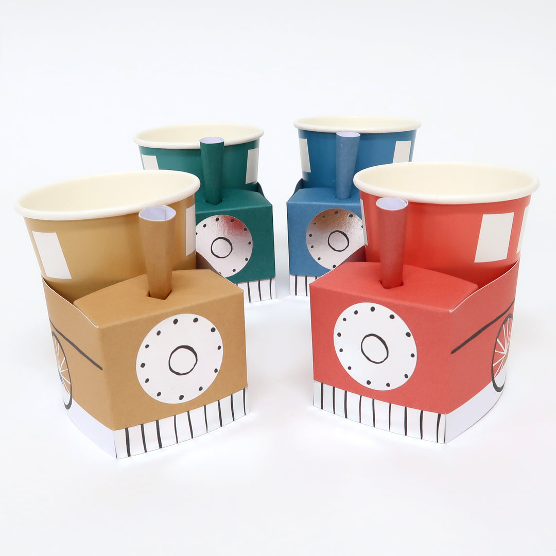 Train Cups (8 Pack)