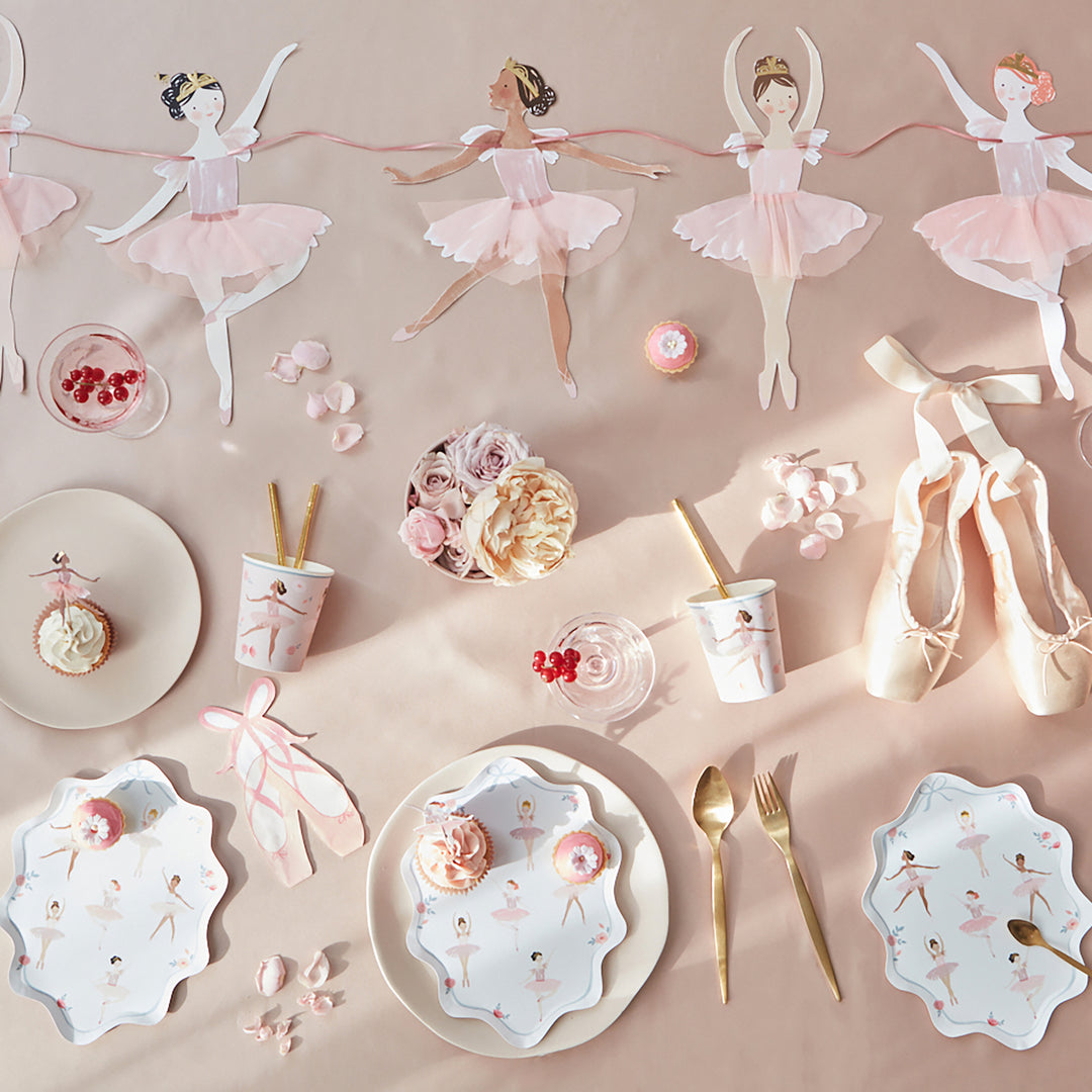 Ballerina Plates(8 Pack)