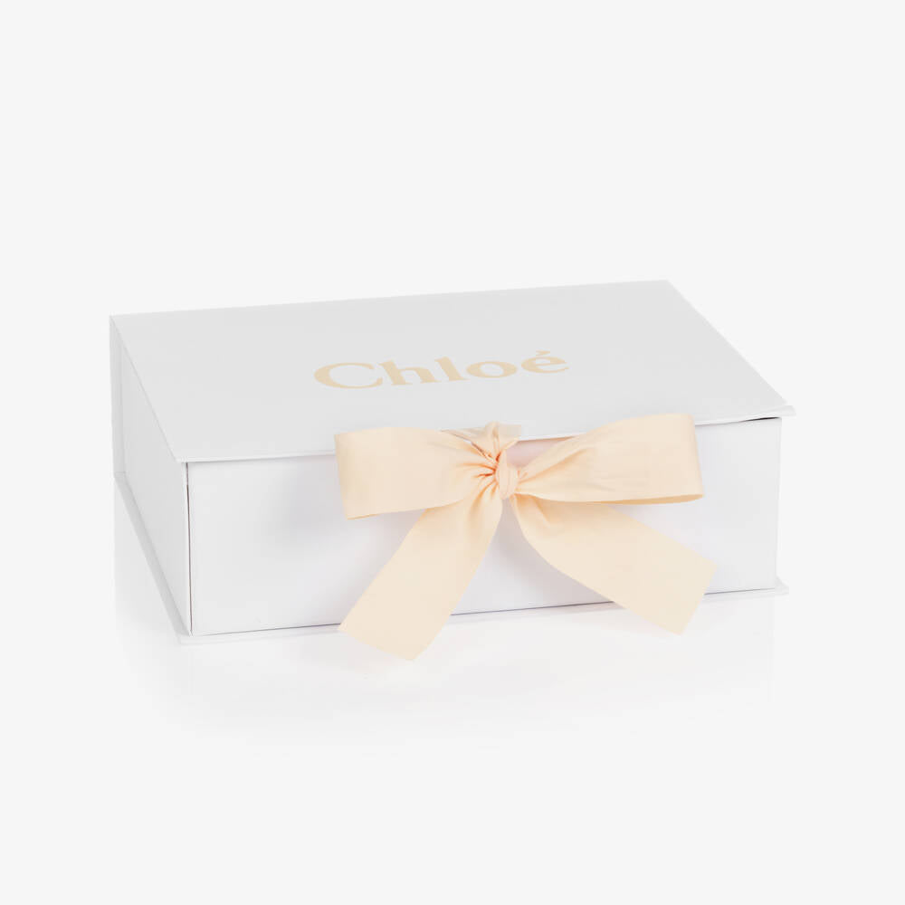 Baby Girls White Cotton Babysuit Gift Set(3 Pack)