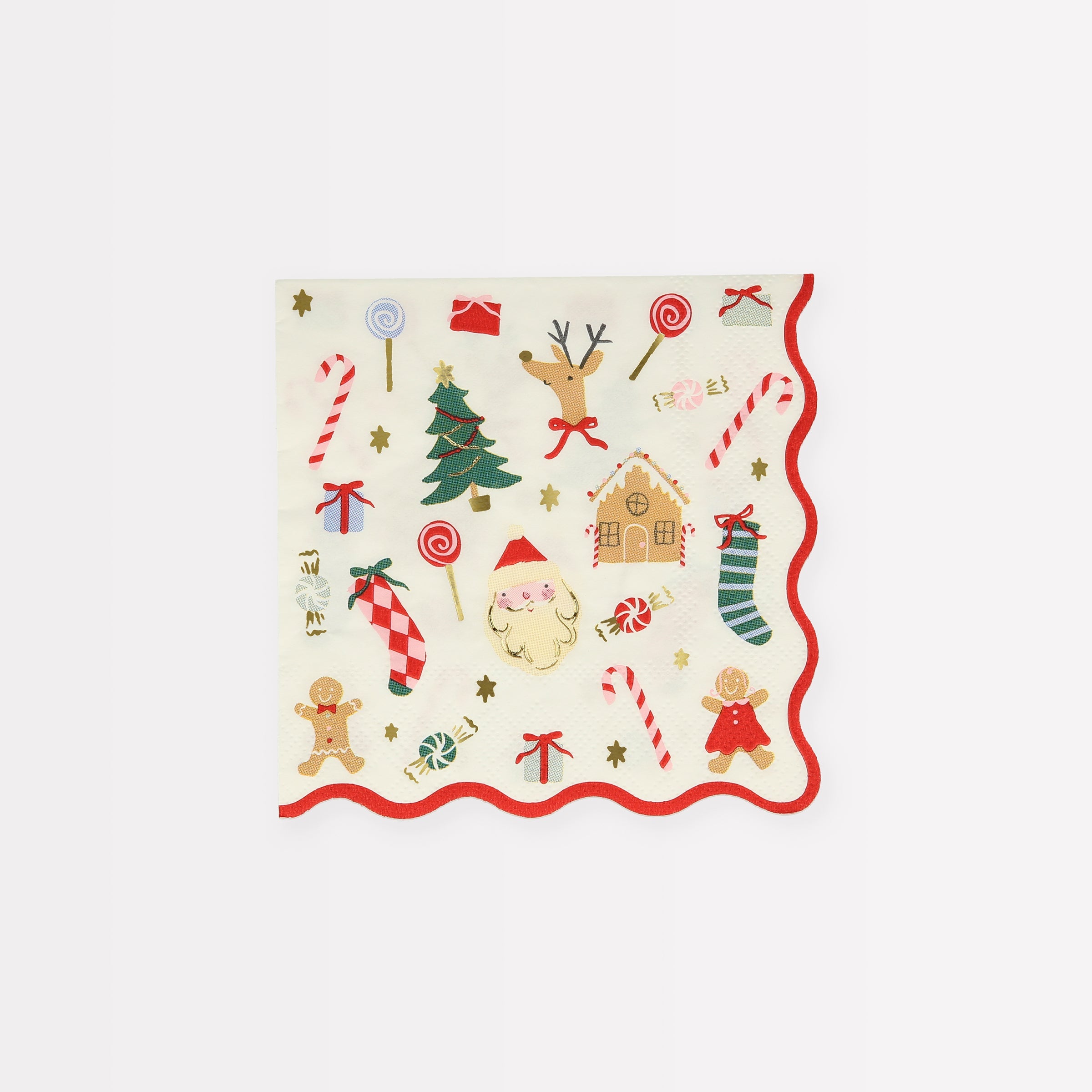 Jolly Christmas Small Napkins（16 Pack）