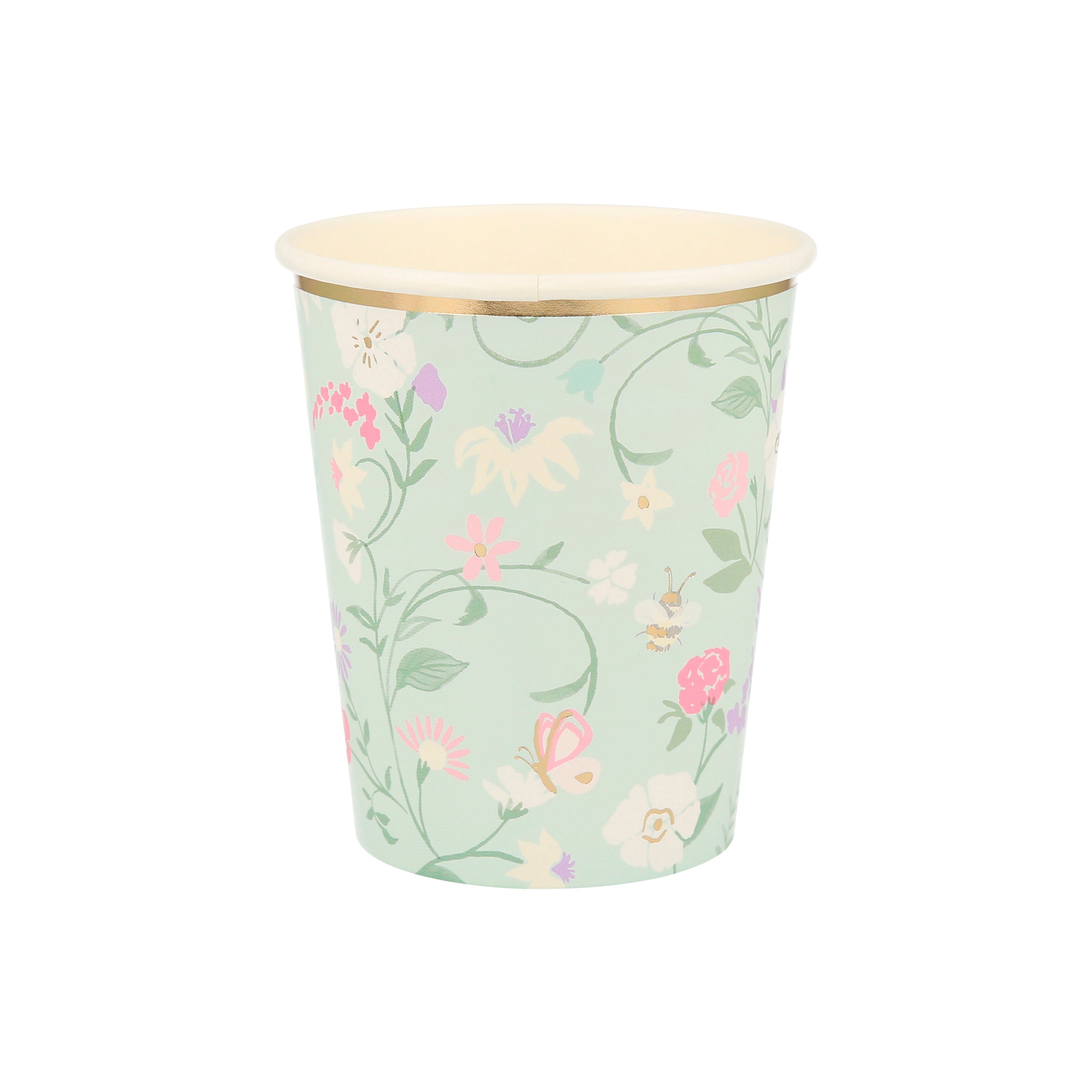 Laduree Paris Floral Cups (8 Pack)