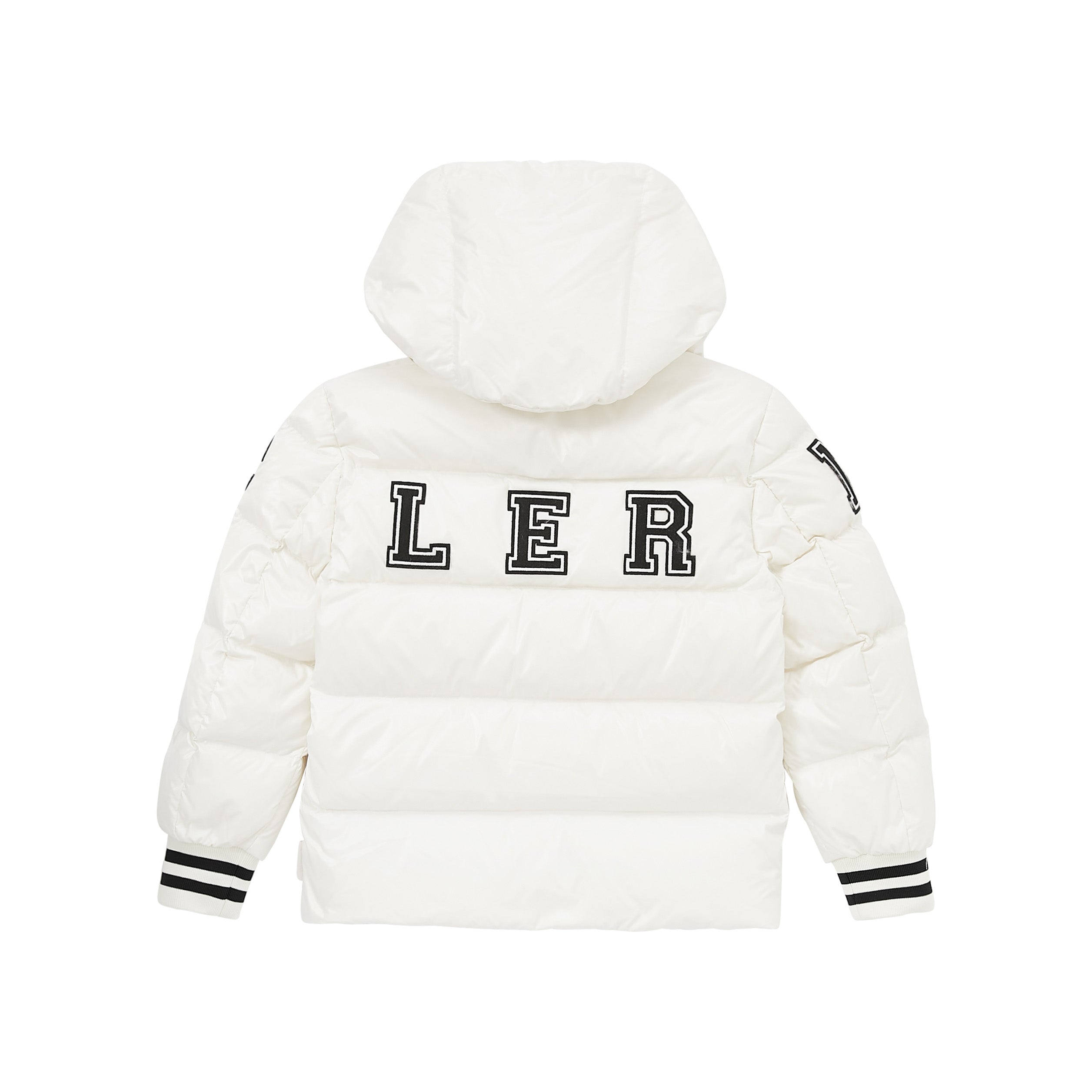 Boys White "BAYAN" Padded Down Jacket