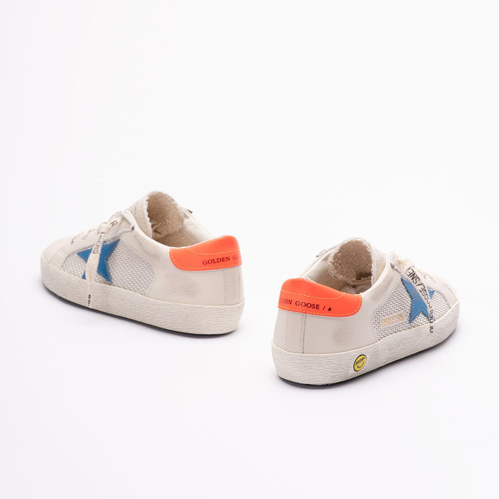 Boys & Girls White"SUPER-STAR"Shoes