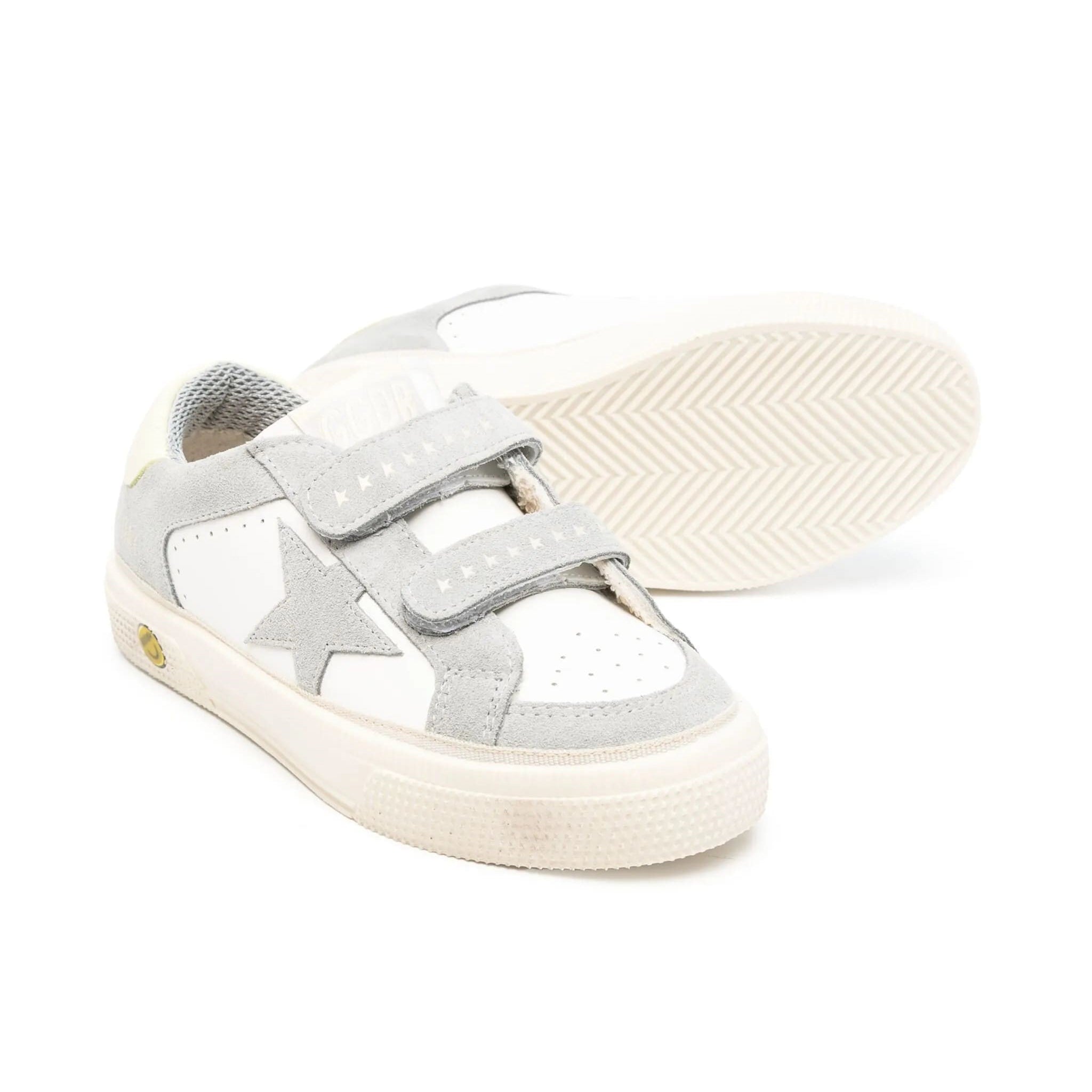 Boys & Girls Light Grey"MAY"Shoes