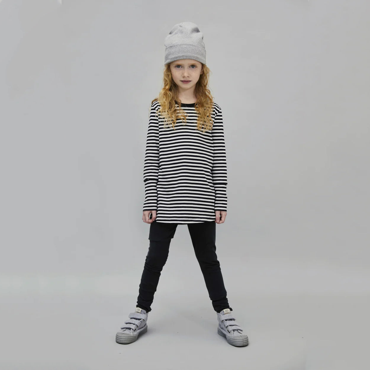 Boys & Girls Black Cotton Leggings