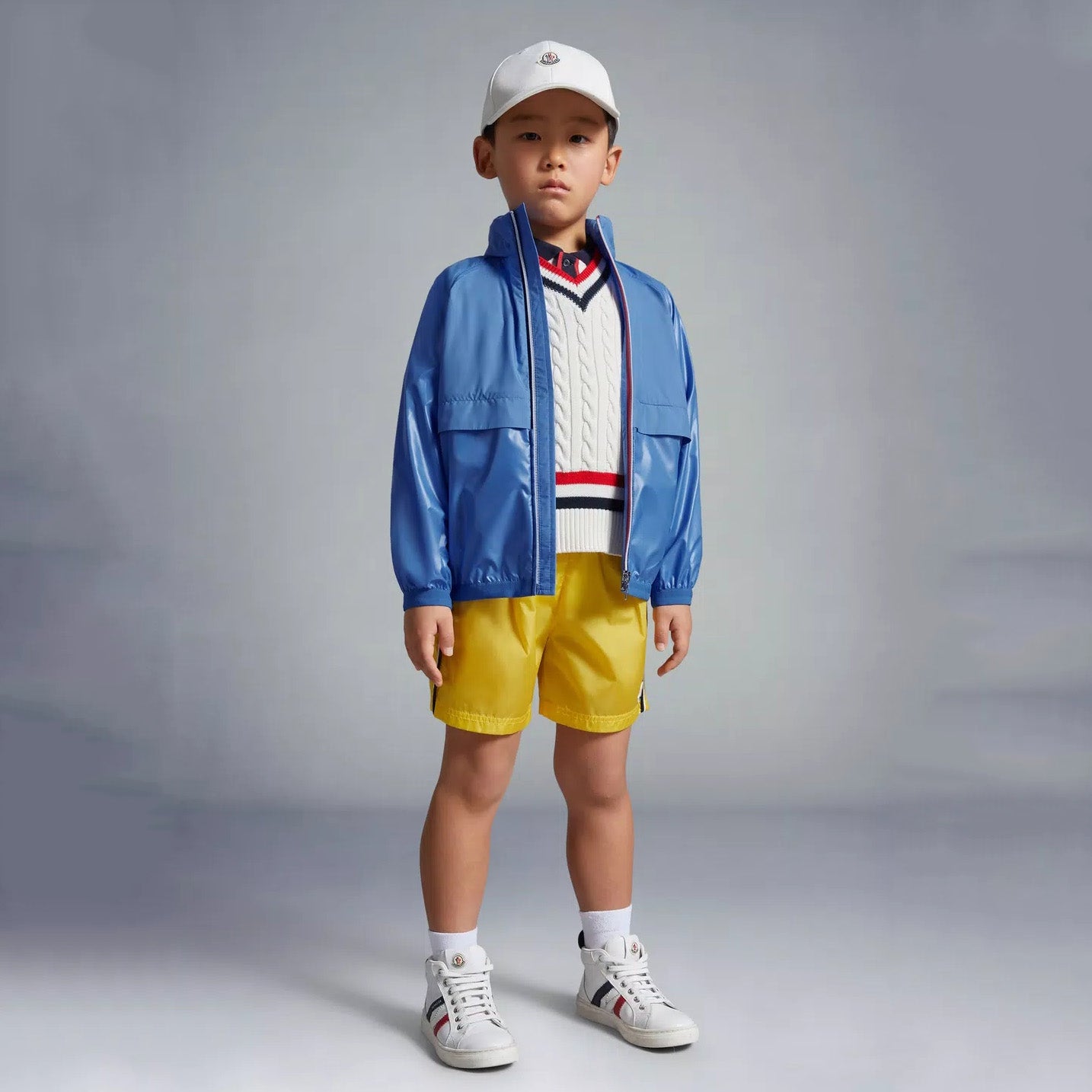 Boys Blue Zip-Up Jacket