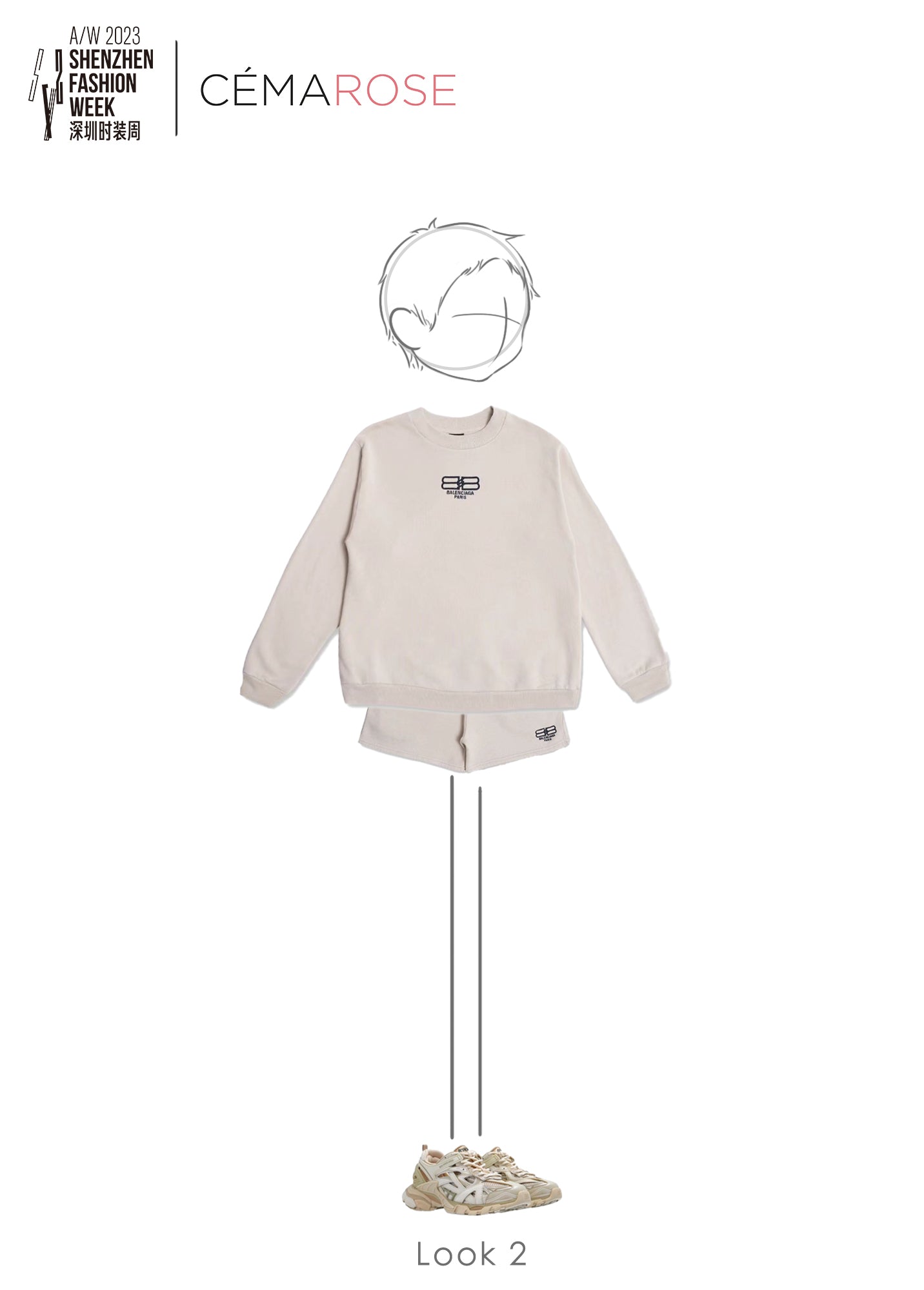 Boys & Girls Beige Logo Cotton Shorts