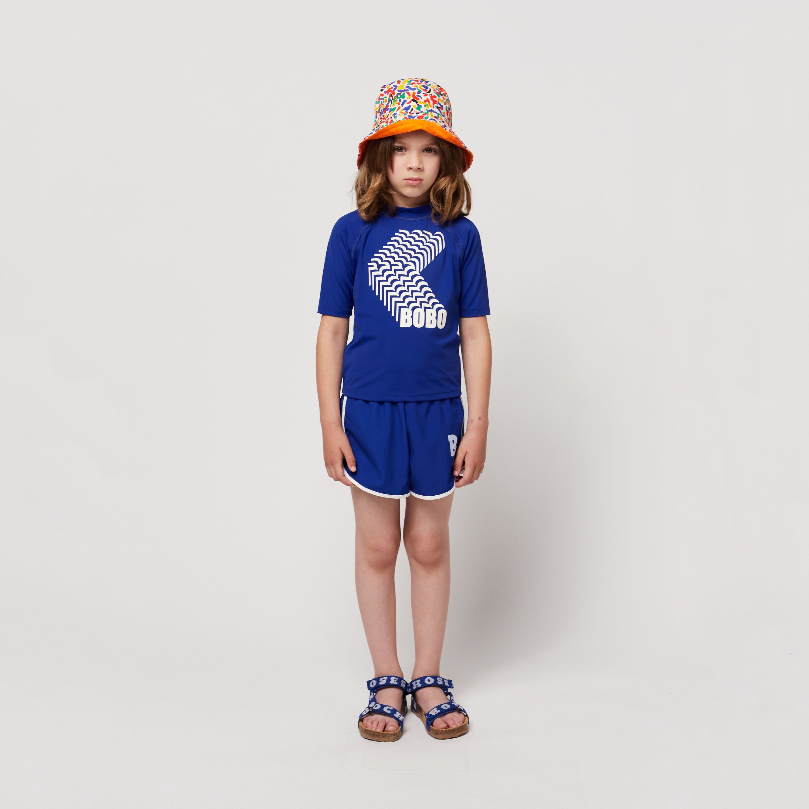 Boys & Girls Blue Swim T-Shirt