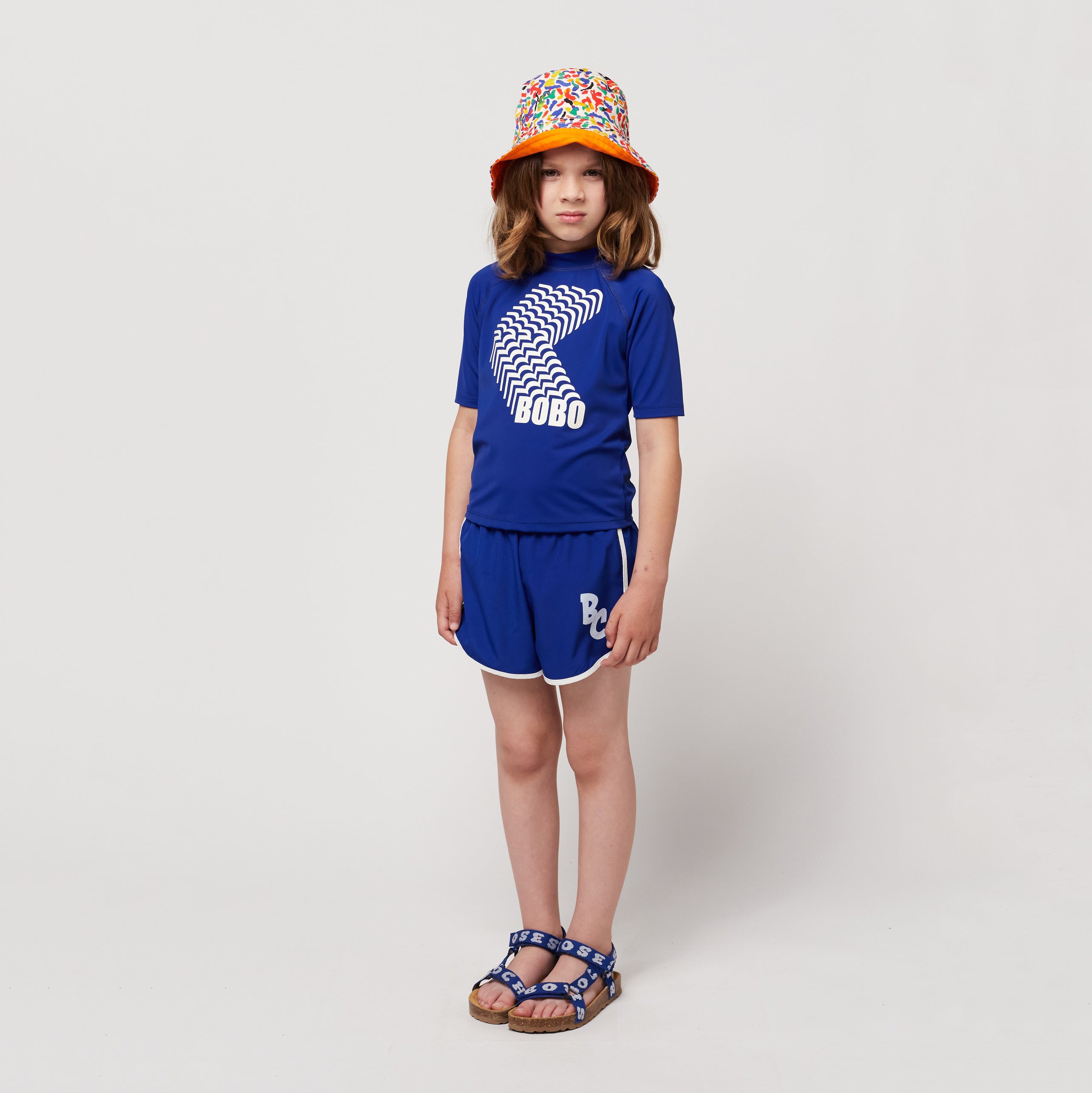 Boys & Girls Blue Swim T-Shirt