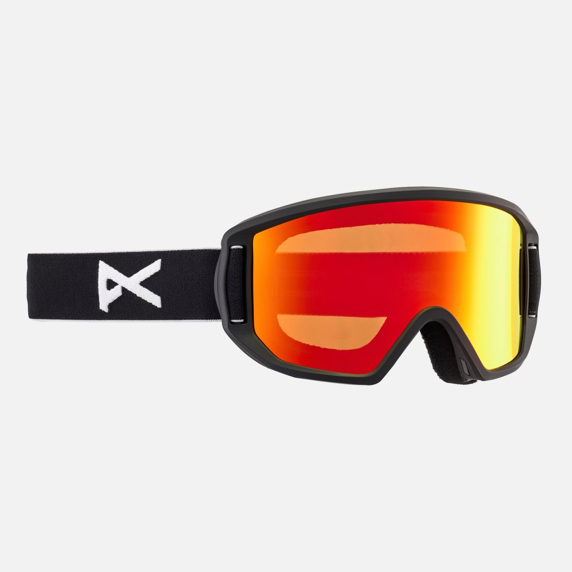 Boys & Girls Black Ski Goggle & Face Mask Set(Anon Relapse Jr柱面镜)