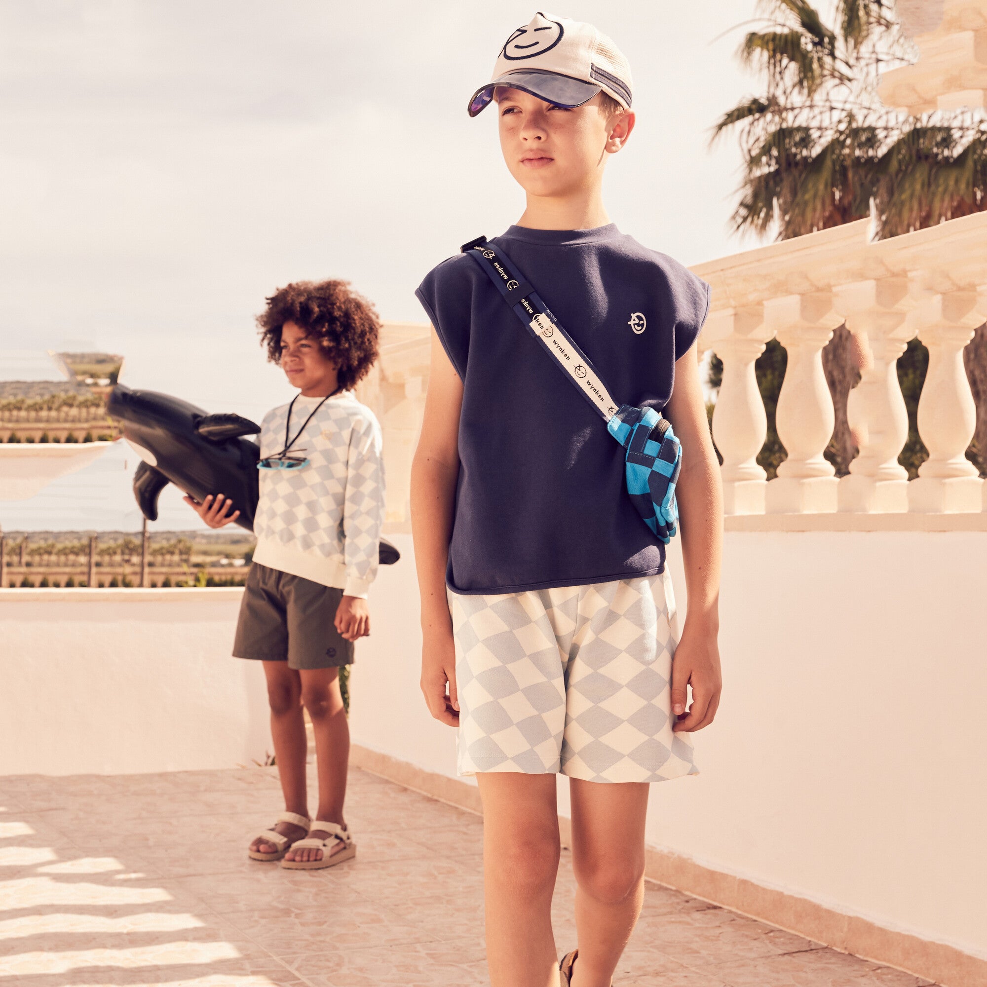 Boys & Girls Dark Grey Shorts