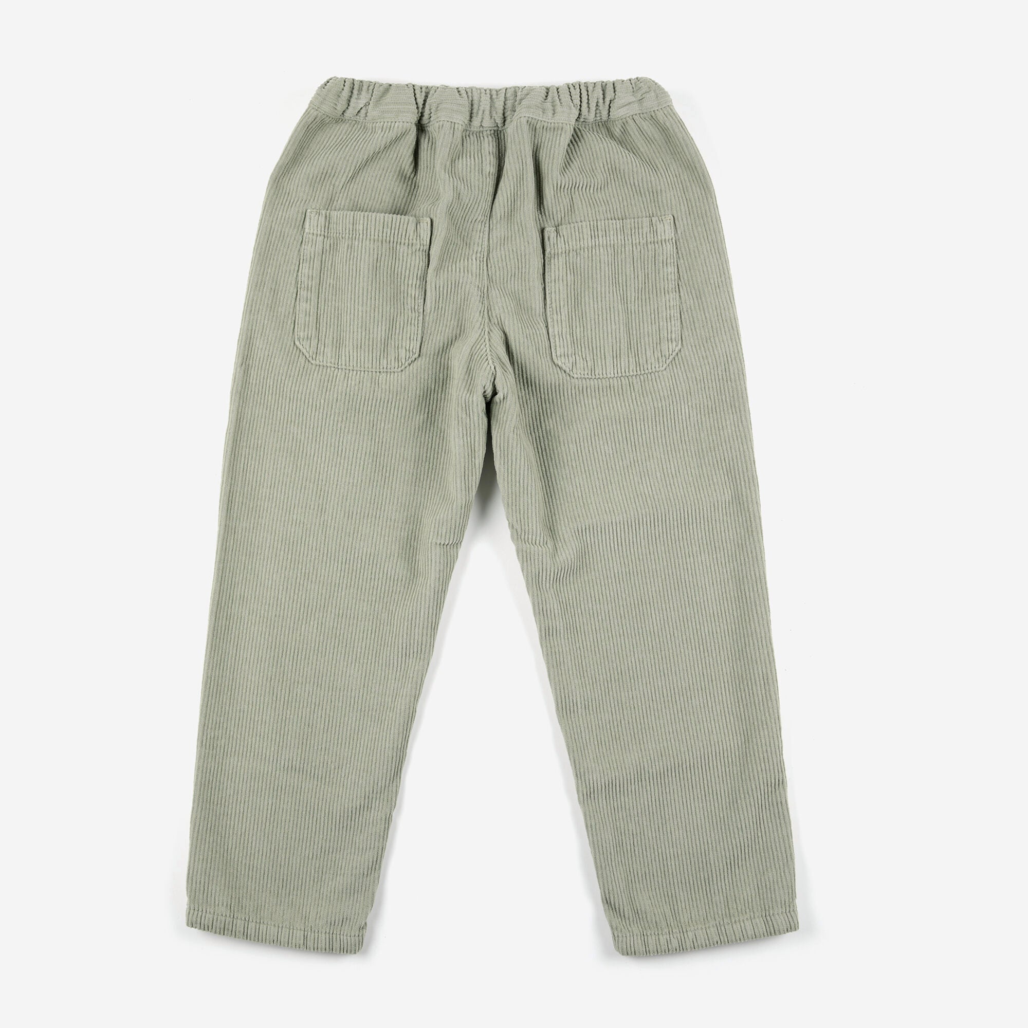 Boys & Girls Light Green Corduroy Trousers