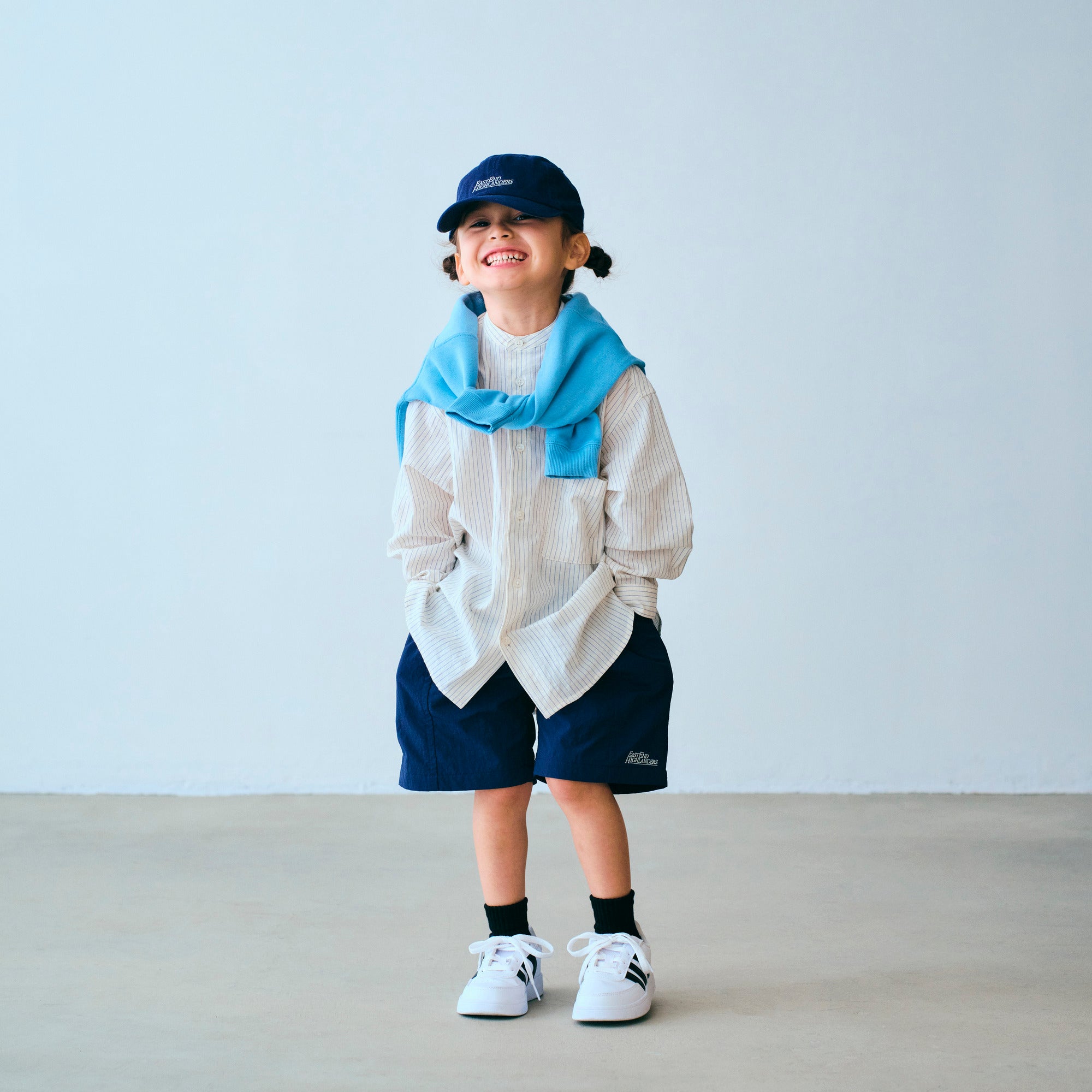 Boys & Girls Ivory Stripes Cotton Shirt