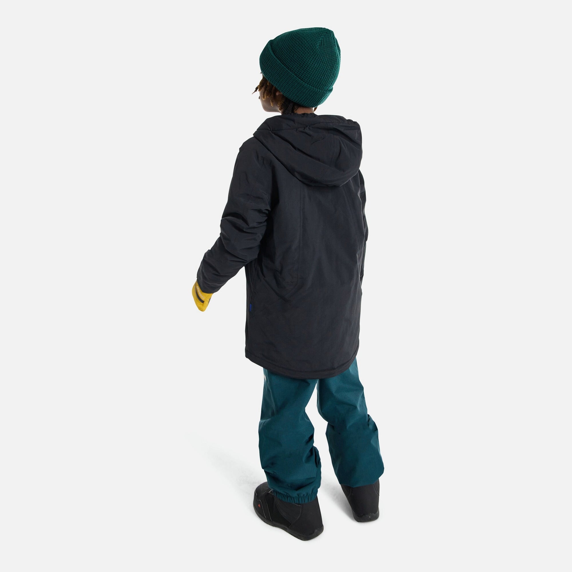 Boys & Girls Black 2L "Hillslope" Ski Jacket