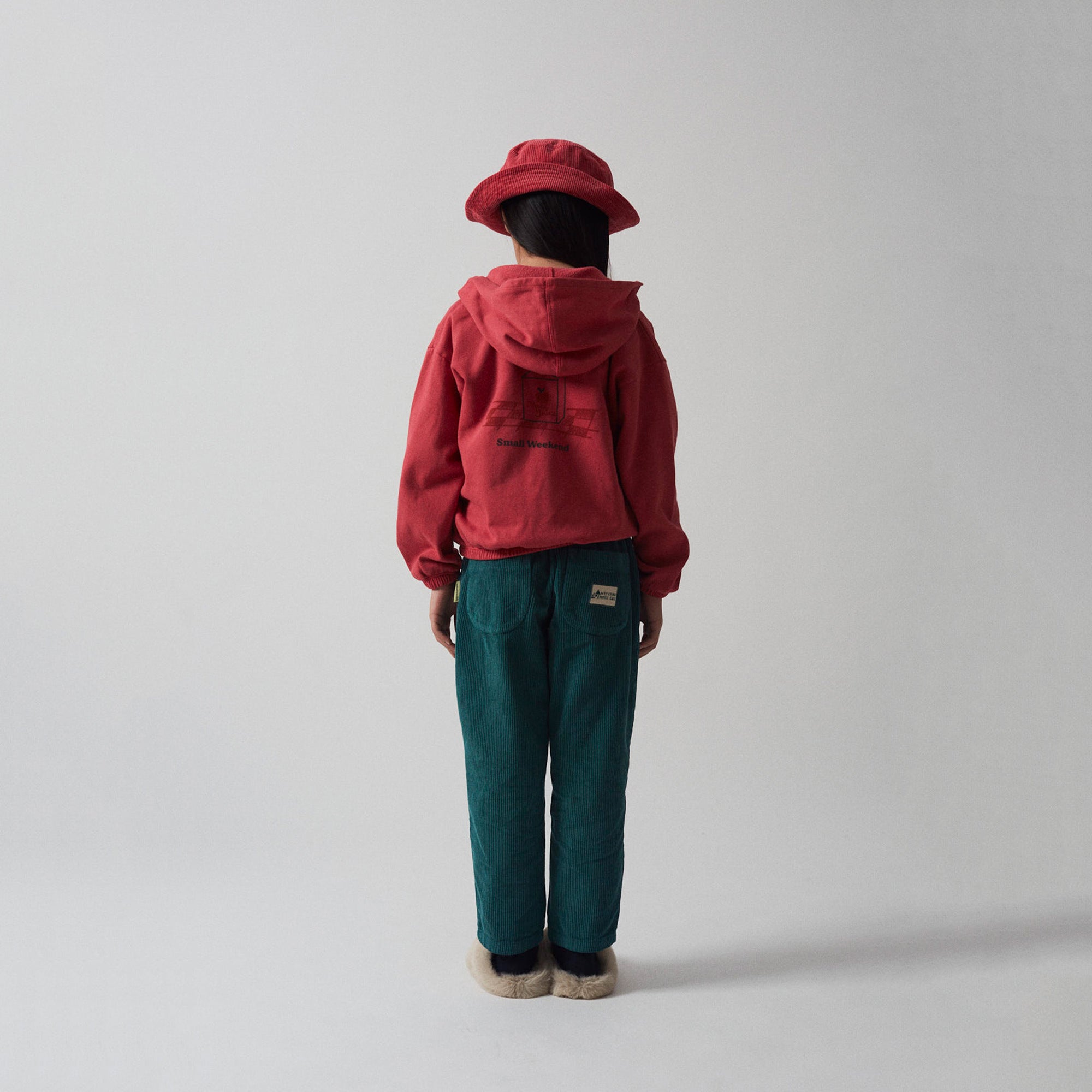 Boys & Girls Red Zip-Up Top