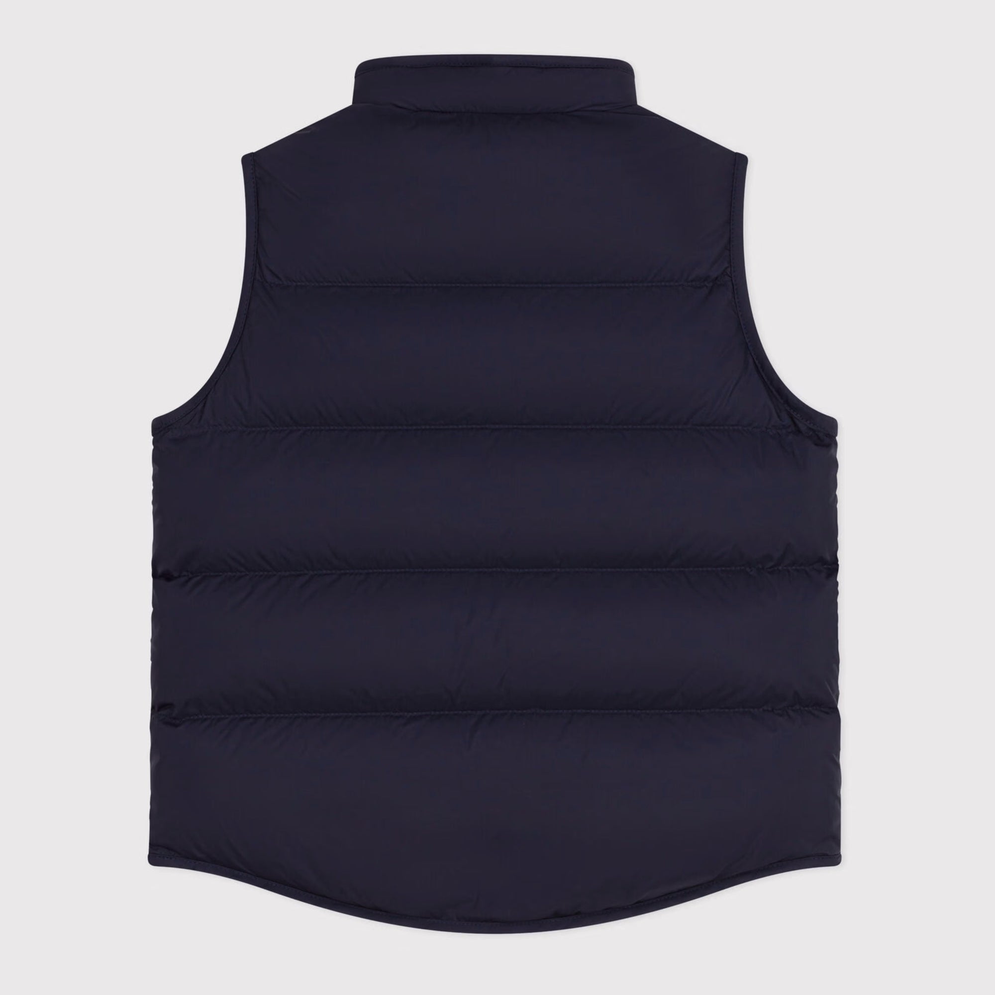 Boys Navy Padded Gilet